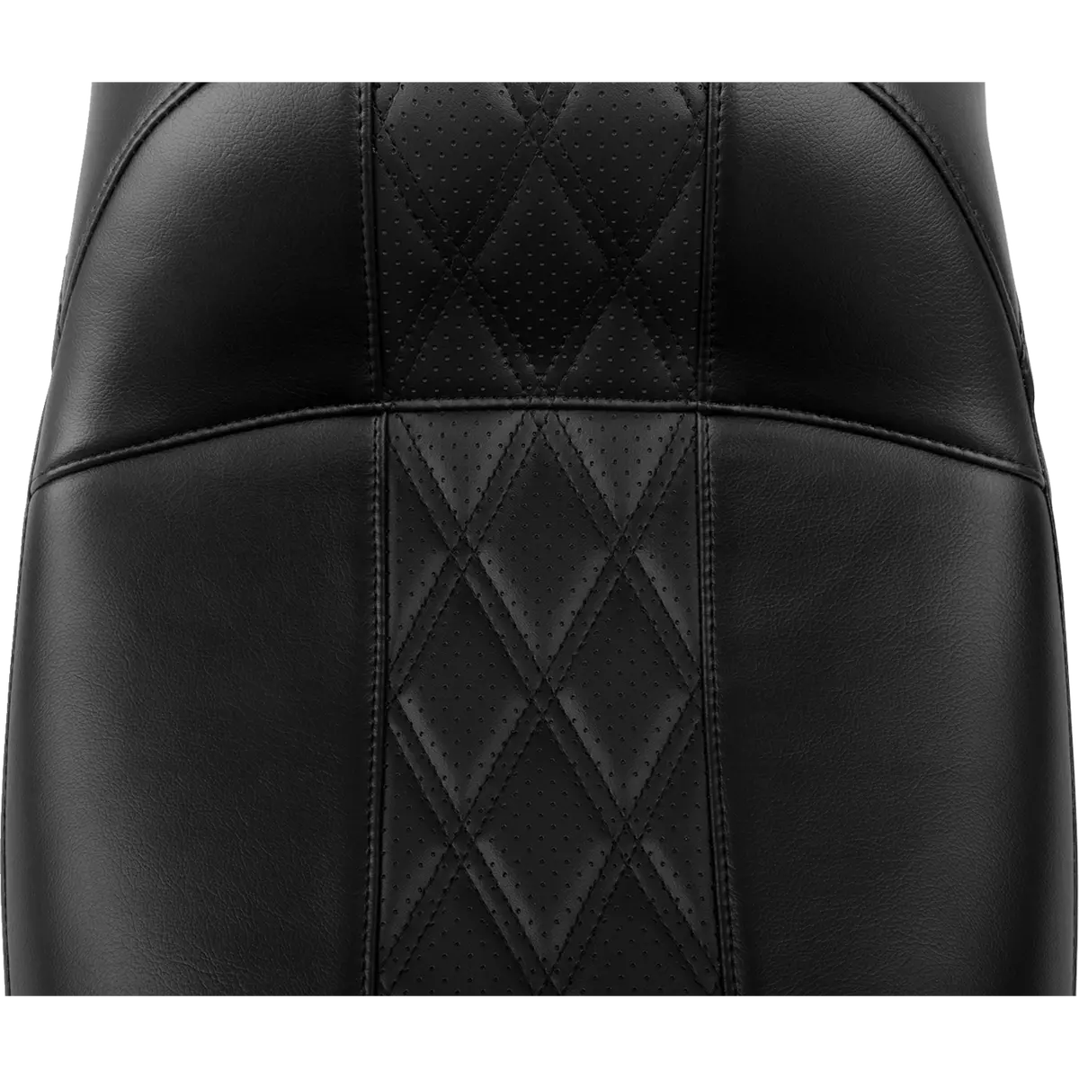 Le Pera Maverick Daddy Long Legs Seat - Without Backrest - Diamond Stitch - Hr2 Inlay - Flh/Flt (Lv-957Dlhr2) Touring 23-25 2