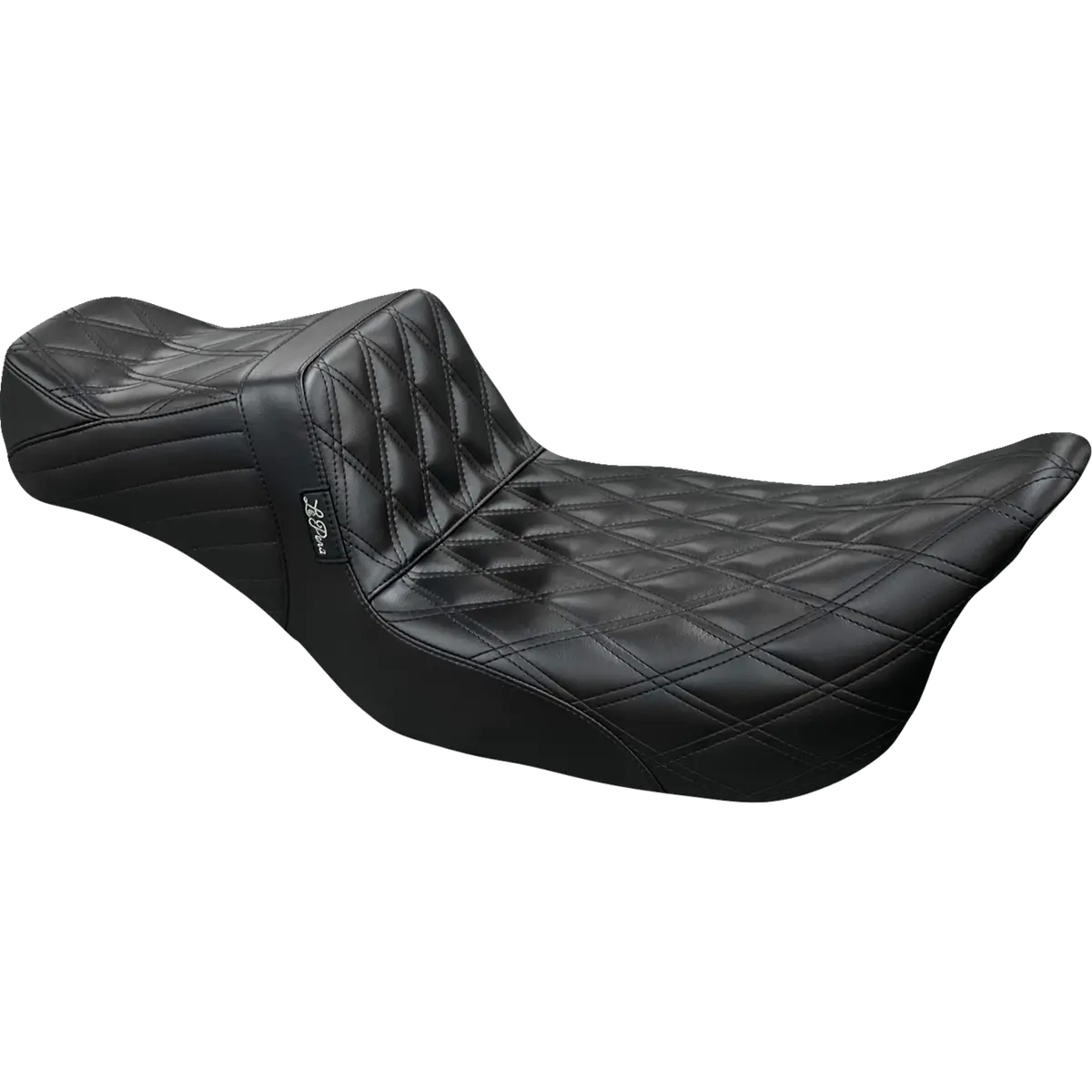 Le Pera Tailwhip Daddy Long Legs Seat - Double Diamond - Black (Lk-587Dldd) Touring 08-24, Cvo 14 1