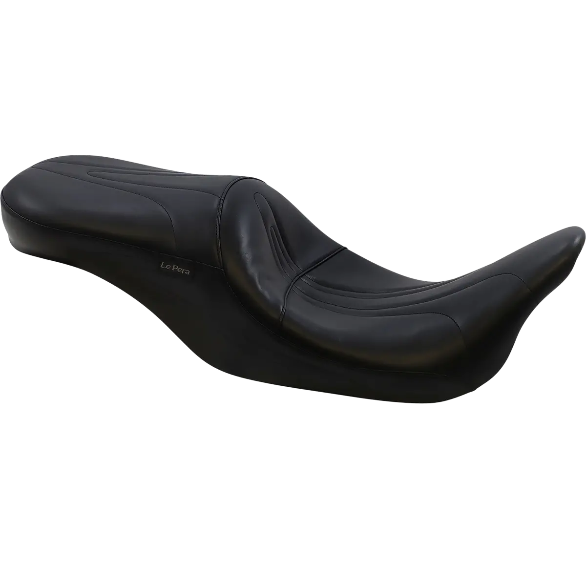 Le Pera Sorrento 2-Up Seat - Stitched - Black (Lk-907) Touring 08-23 1