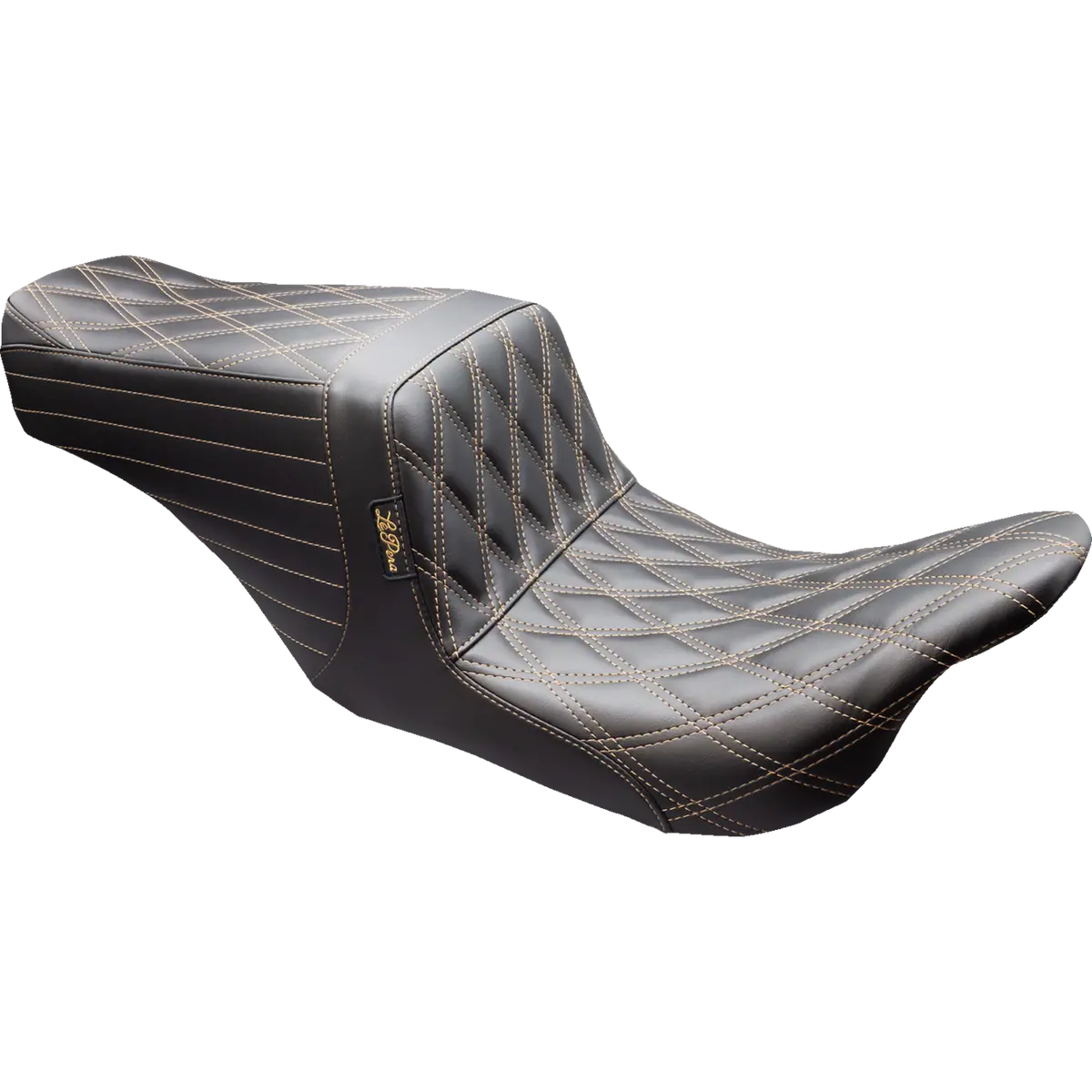 Le Pera Tailwhip Up Front Seat - Double Diamond W/ Chestnut Thread (Lku-587Dd-Chet) Touring 08-24, Cvo 14 1