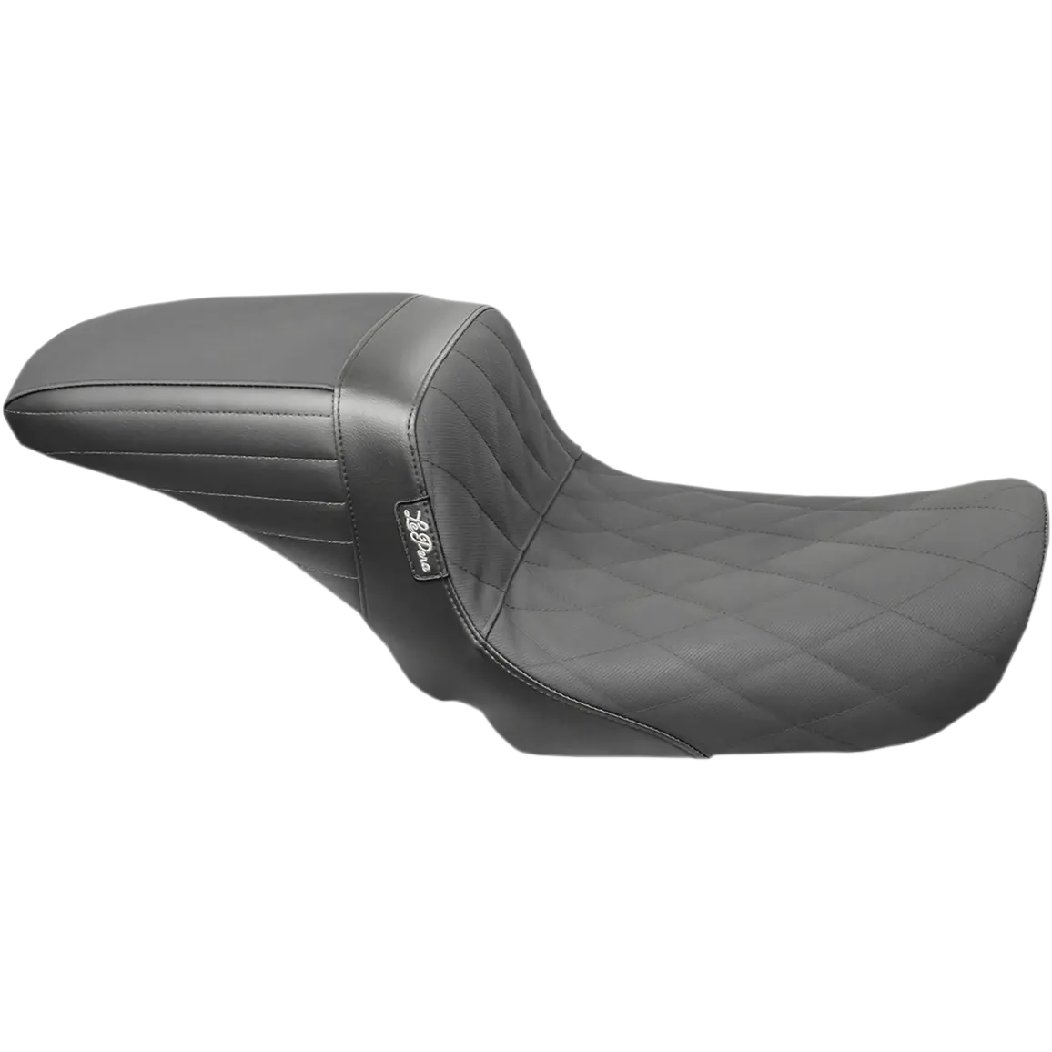 Le Pera Kickflip Seat - Diamond W/ Gripp Tape - Black (Lf-591Dmgp) Dyna 04-05 1