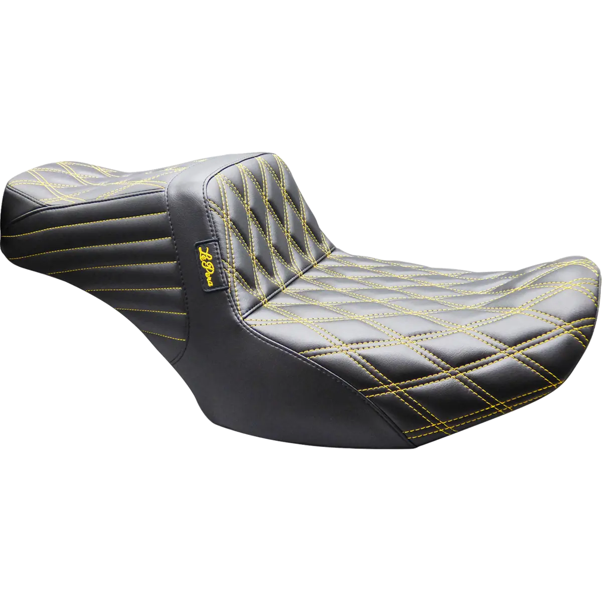 Le Pera Tailwhip Seat - Double Diamond - Gold Stitch - Flh/Flt (Lv-587Dd-Gd02) Touring 23-26 1