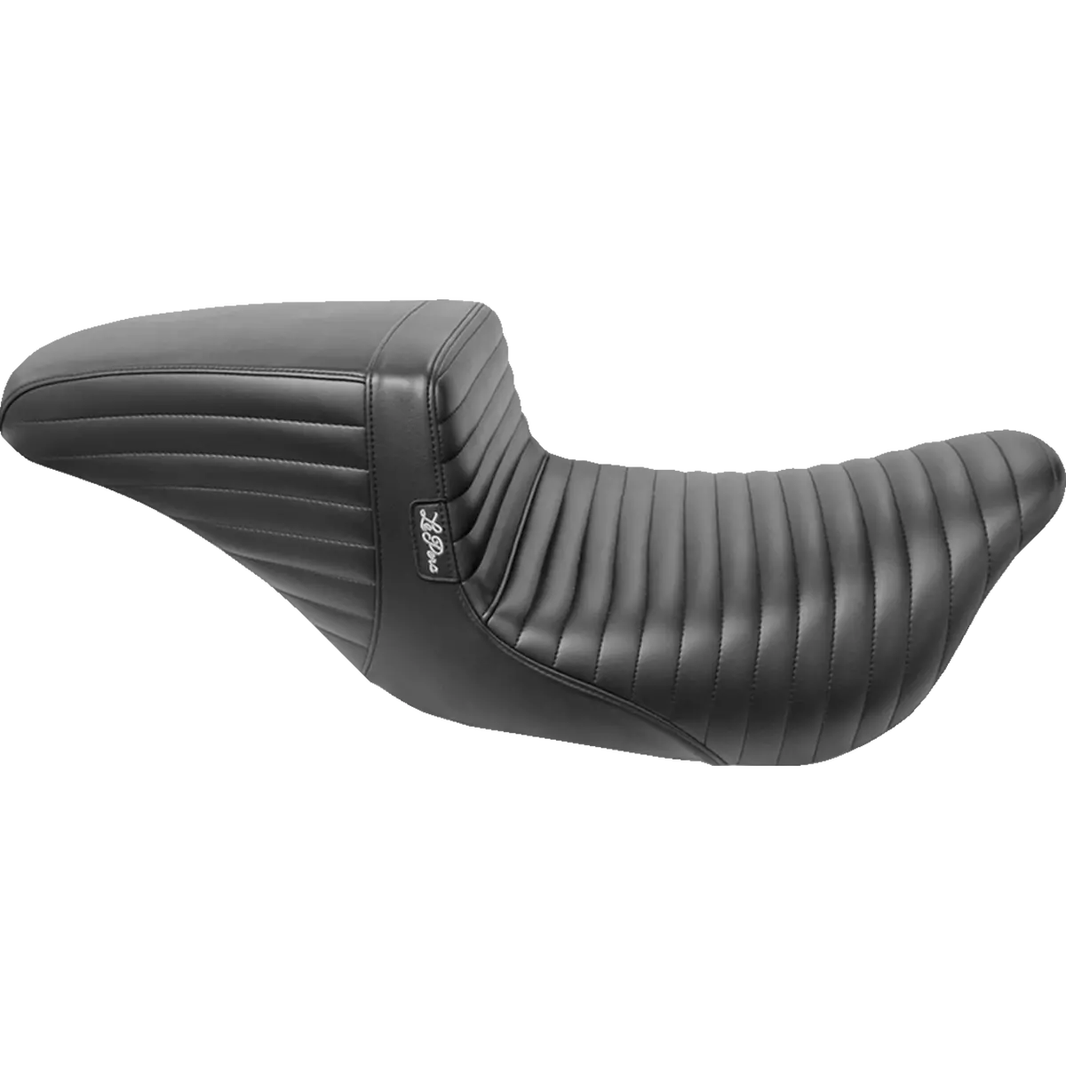 Le Pera Kickflip Daddy Long Legs Seat - Pleated - Black (Lk-597Dlpt) Touring 08-23 1