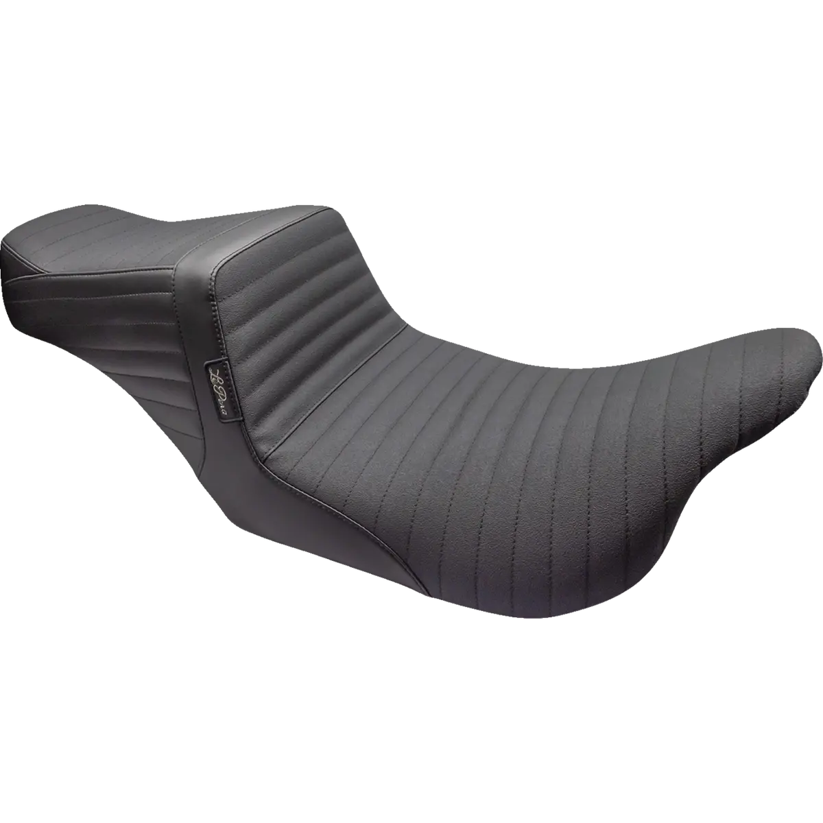 Le Pera Tailwhip Seat - Pleated W/ Grip Tape - Black (Lk-587Ptgp) Touring 08-23, Cvo 14 1
