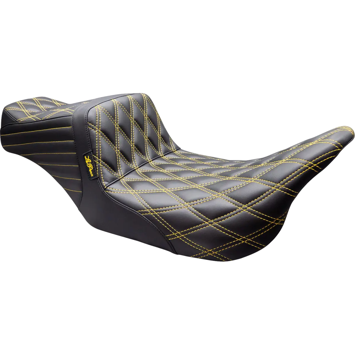 Le Pera Tailwhip Seat - Double Diamond - Gold Stitch - Flt/Flh (Lk-587Dd-Gd02) Touring 08-23, Cvo 14 1