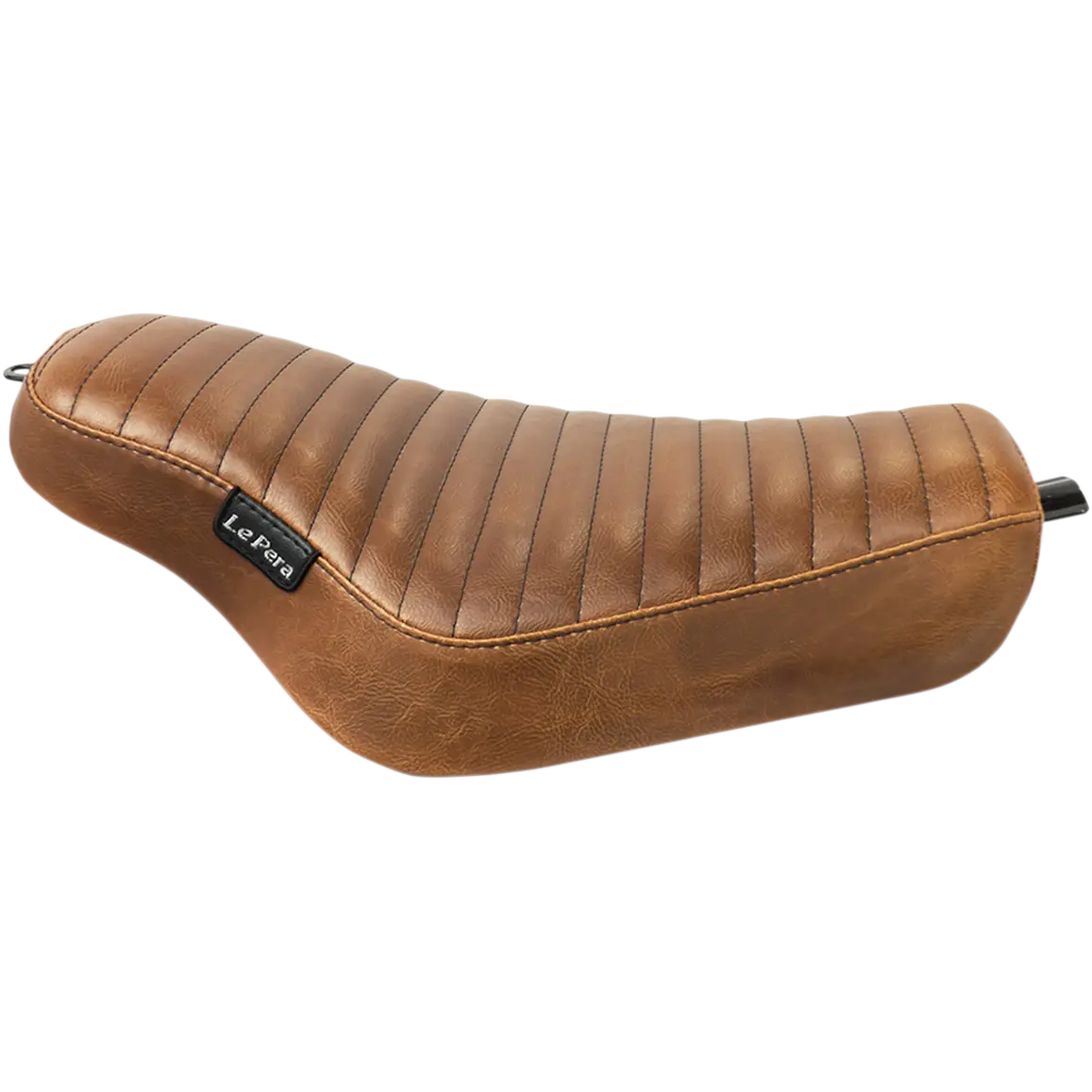 Le Pera Streaker Solo Seat - Pleated - Brown (Lk-356Pttdv) Sportster 04-22 1