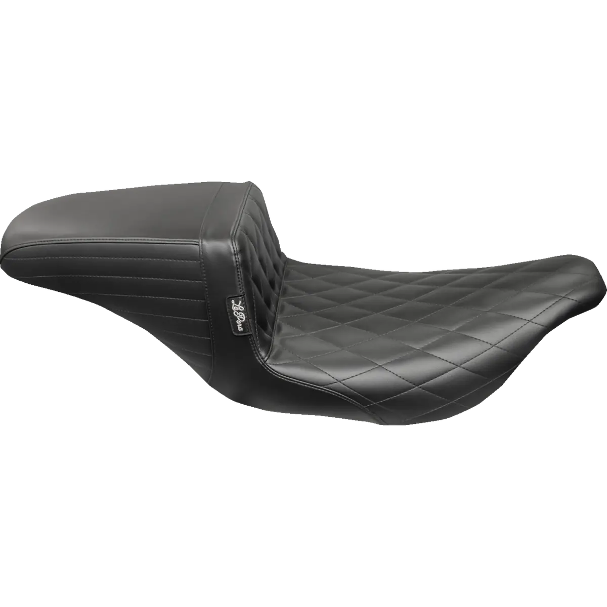 Le Pera Kickflip Seat - Diamond - Black (Lh-597Dm) Touring 97-07 1