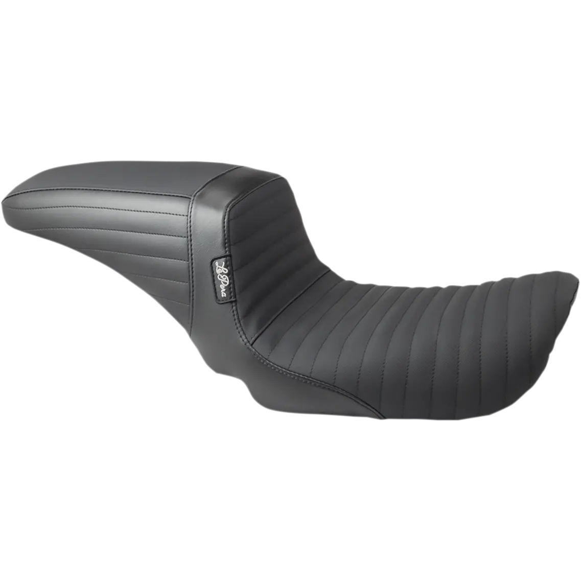 Le Pera Kickflip Seat - Pleated W/ Gripp Tape - Black (Lf-591Ptgp) Dyna 04-05 1