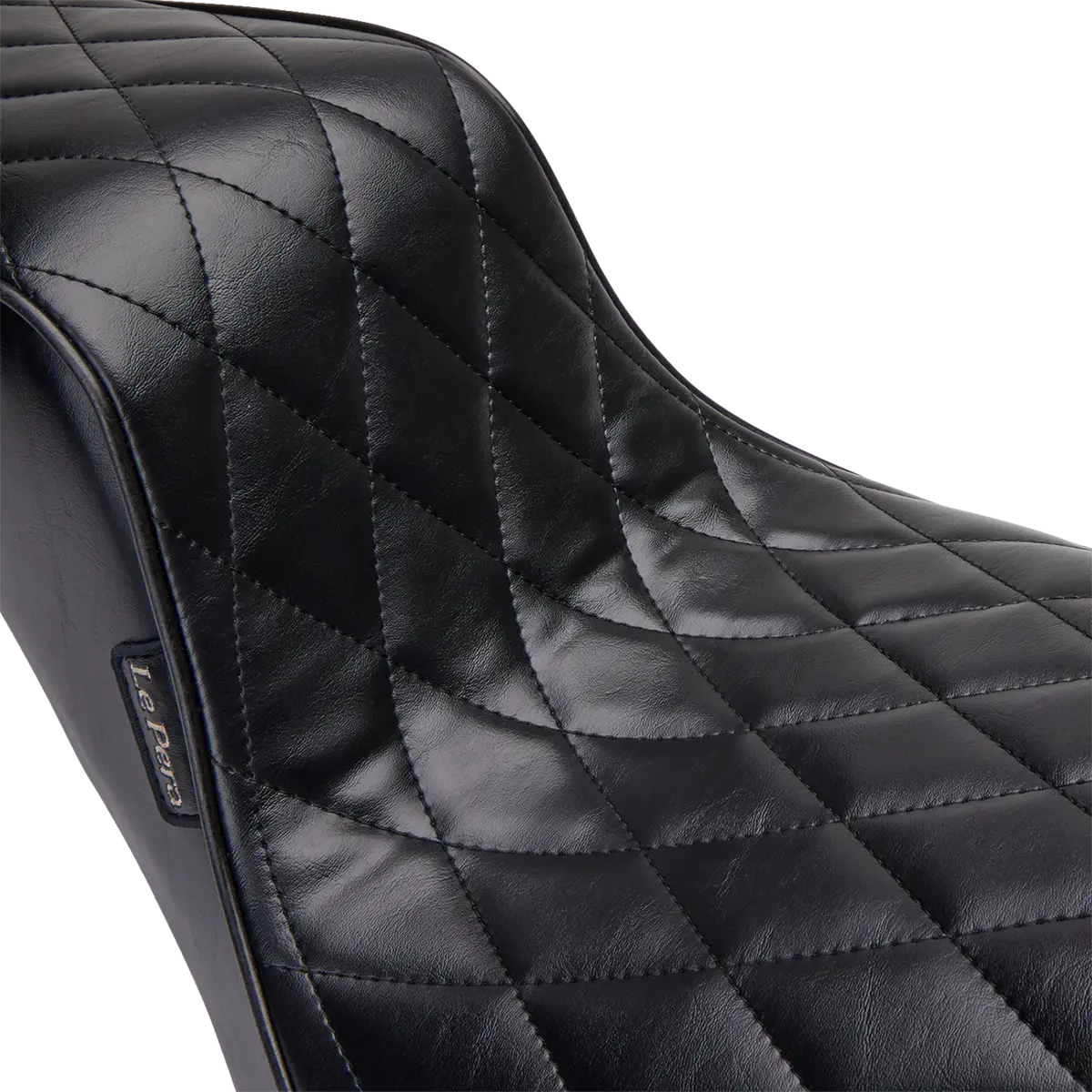 Le Pera Cherokee Seat - Diamond - Black - Fx/Fl (Ly-020Dm) Softail 18-24 2