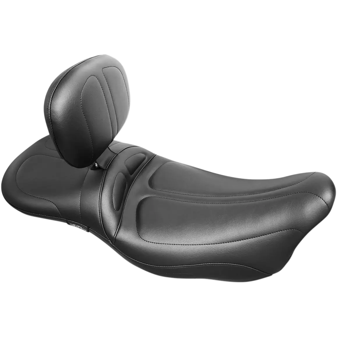 Le Pera Maverick Daddy Long Legs Seat - With Backrest - Black - Stitched (Lk-957Dltbr) Touring 08-23, Cvo 14 1