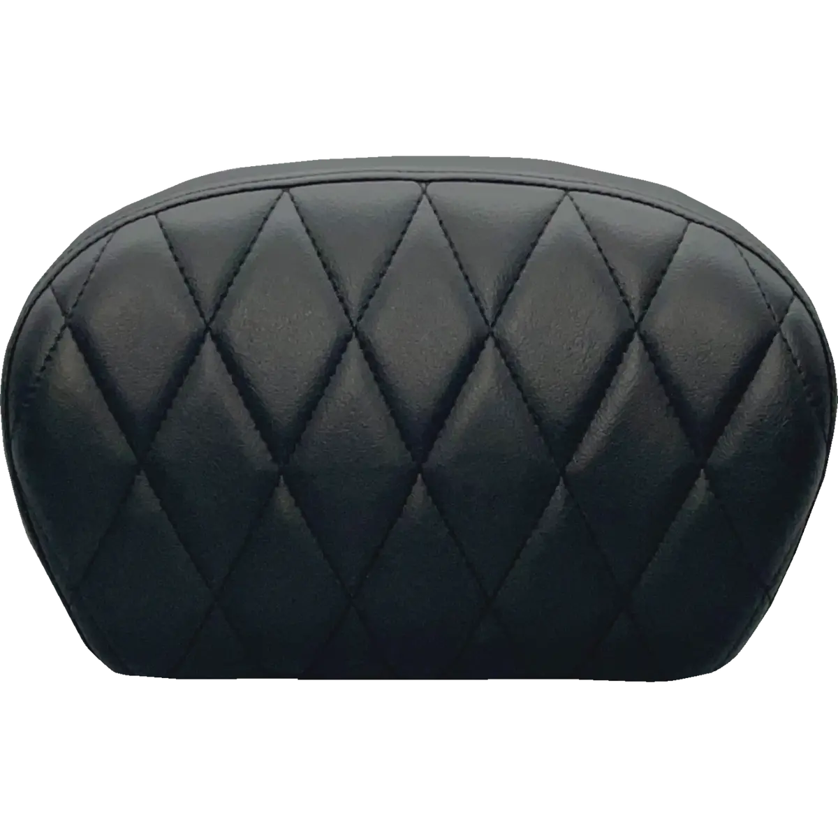Le Pera Sissy Bar Pad - Large - Vinyl - Single Diamond - Dull Black (L-Sbp01dm-Dull) Touring, Cvo, Softail 1