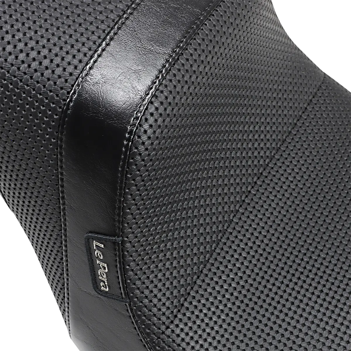 Le Pera Daytona 2-Up Seat - Without Backrest - Basketweave - Black (Lyo-543Bw) Softail 18-23 2