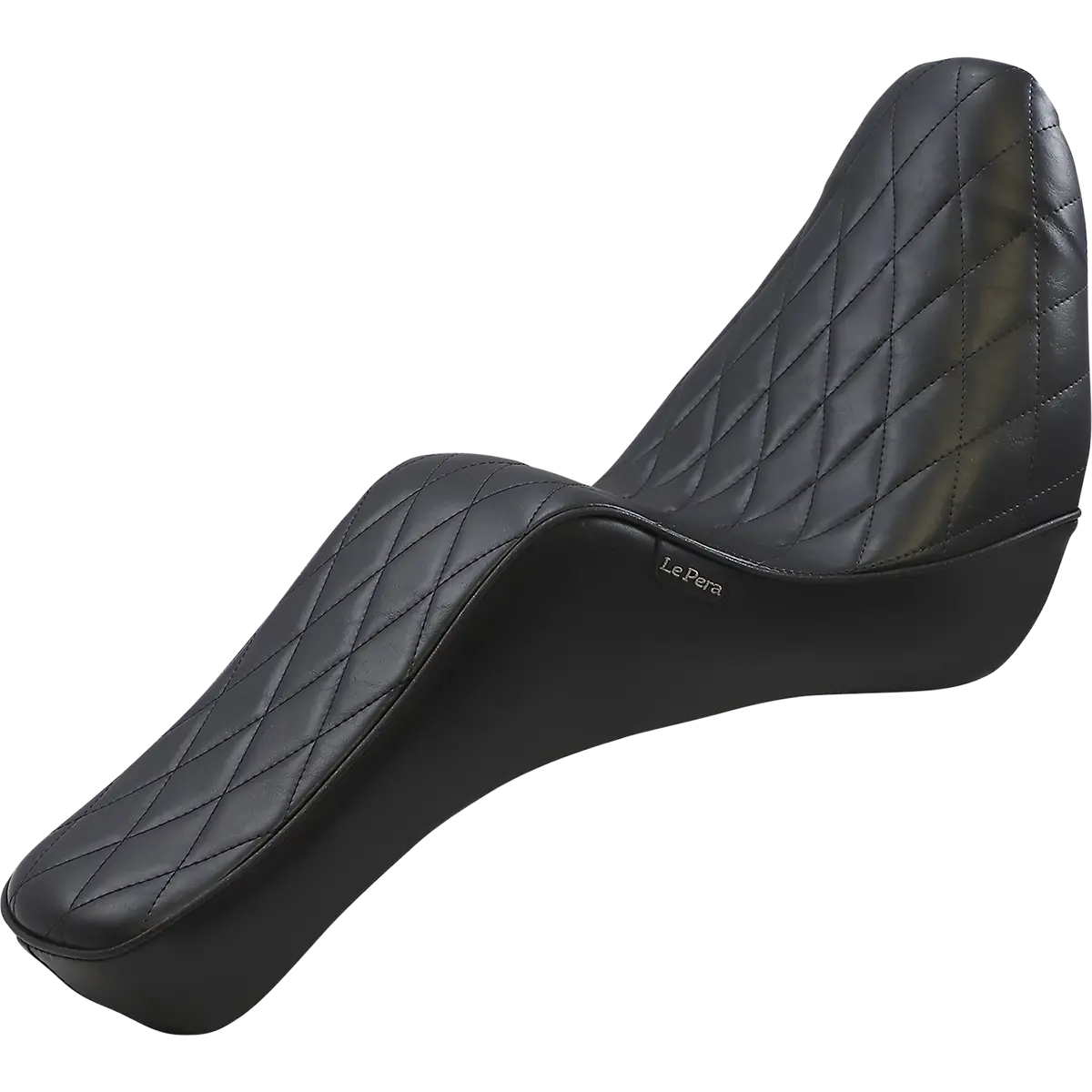 Le Pera Cherokee Seat - Diamond - Black (Lyx-020Dm) Softail 18-23 1