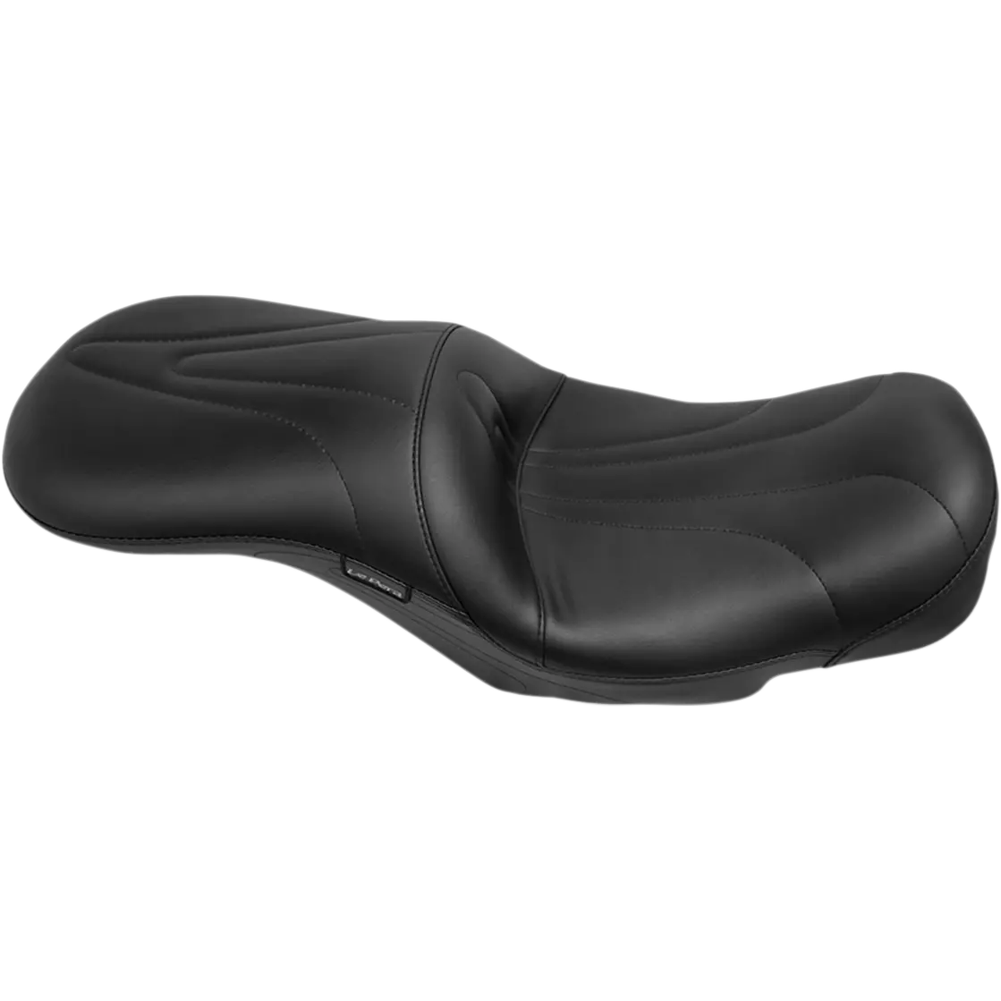 Le Pera Sorrento 2-Up Seat - Stitched - Black (Lk-907Rz) Touring 08-23 1