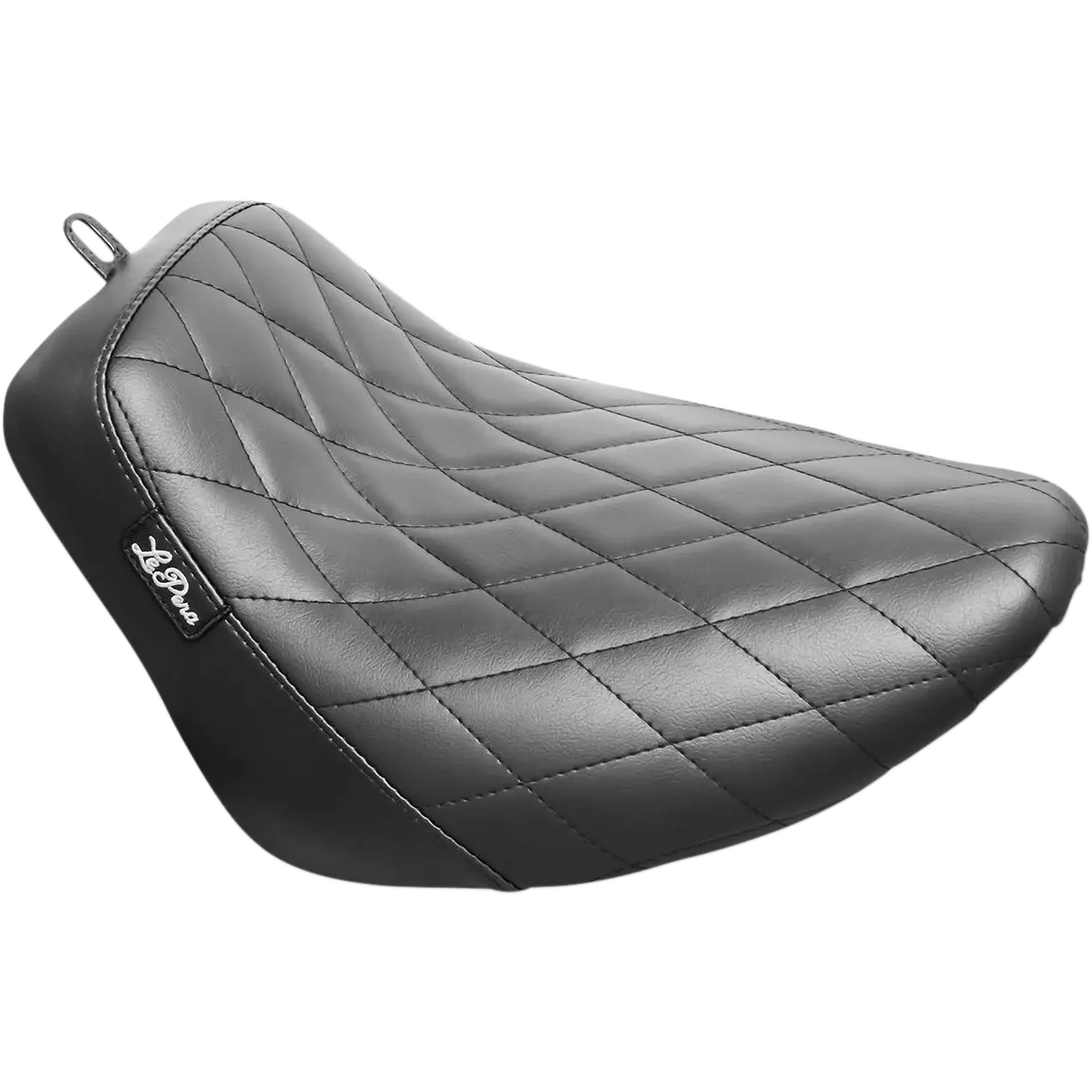 Le Pera Bare Bones Solo Seat - Diamond Stitch - Black - Flsl/Fxbb (Ly-007Dm) Softail 18-23 1