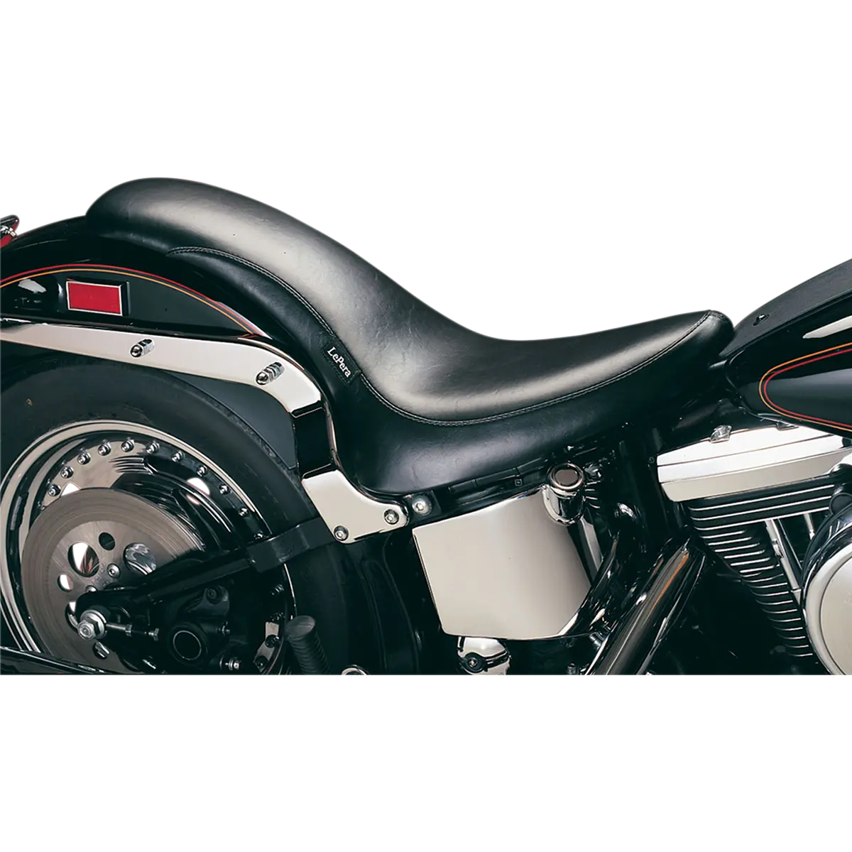 Le Pera King Cobra 2-Up Seat - Black (Lx-890) Softail 00-17 1