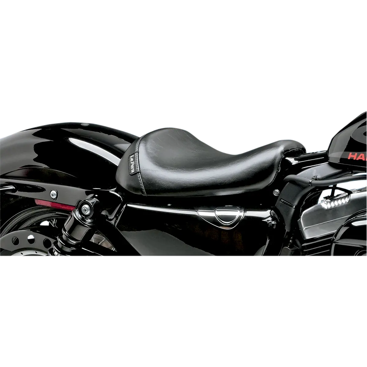 Le Pera Bare Bones Solo Seat - Smooth - Black (Lk-006) Sportster 04-22 1