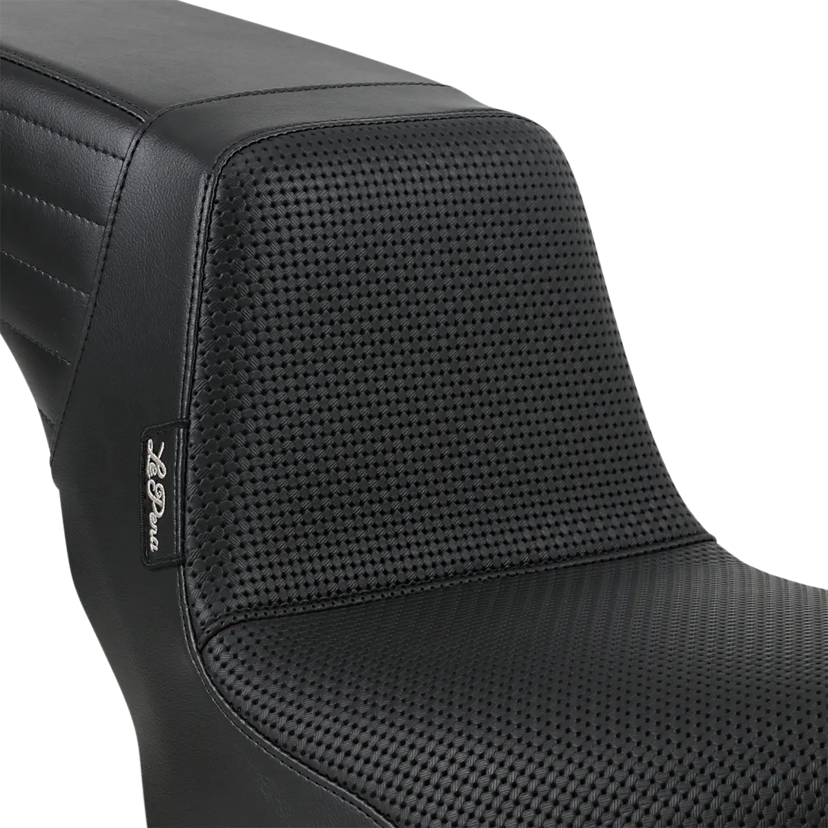Le Pera Kickflip Seat - Basketweave - Black (Ly-590Bw) Softail 18-21 2