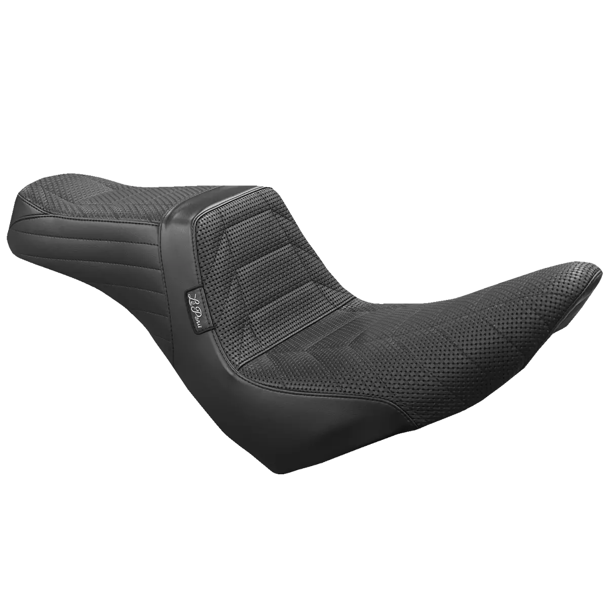 Le Pera Tailwhip Seat - Track Pleat - Black (Lyr-580Trkpt) Softail 18-23 1