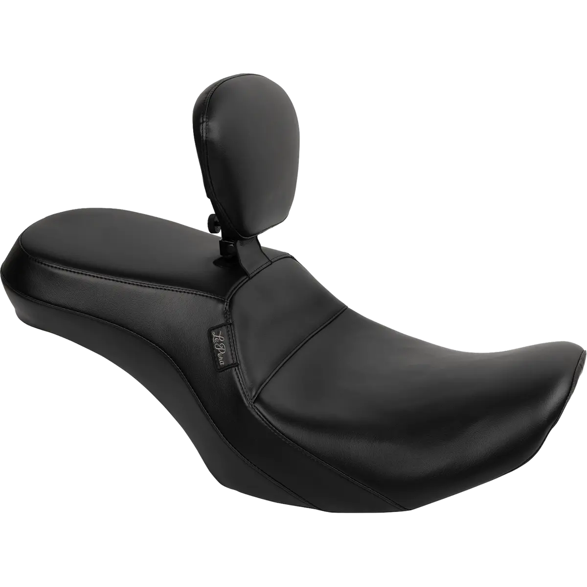 Le Pera Outcast Seat - With Backrest - Plain - Flh/Flt (Lv-997Br) Touring 23-25 1