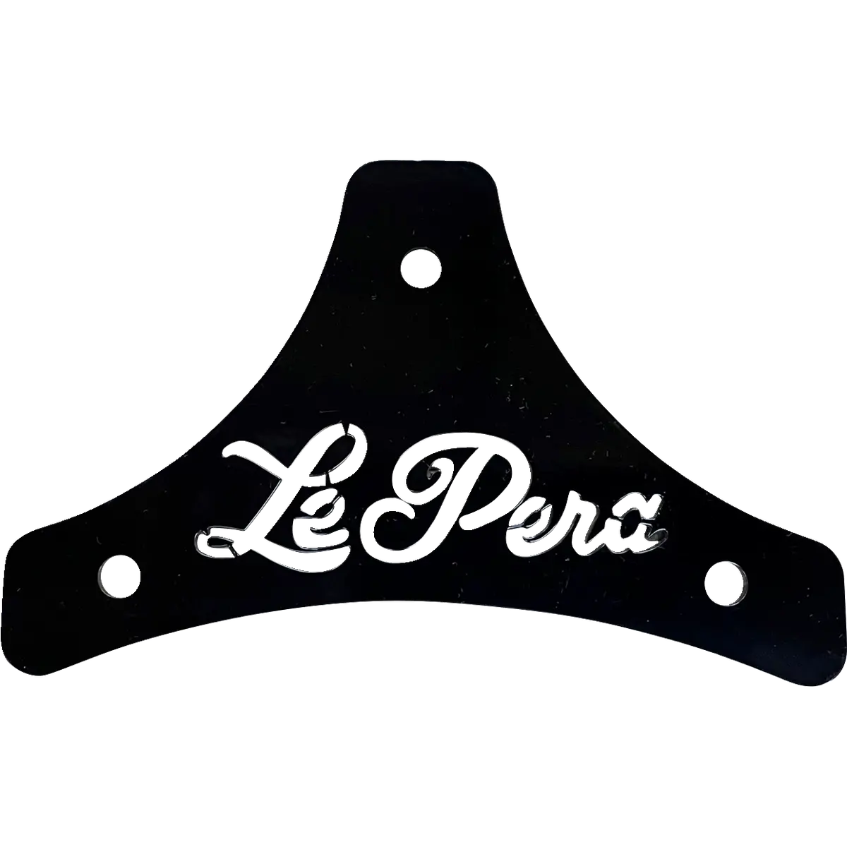 Le Pera Sissy Bar Plate - Dead End - Scroll - Black/Touring (H-Sb Scroll) Touring, Cvo, Softail 1