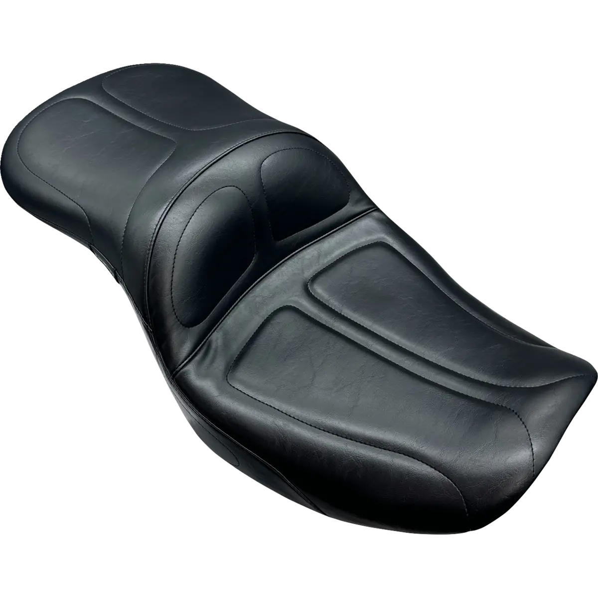 Le Pera Maverick Seat - Without Backrest - Stitched - Black - Flh/Flt (Lv-957) Touring 23-25 1