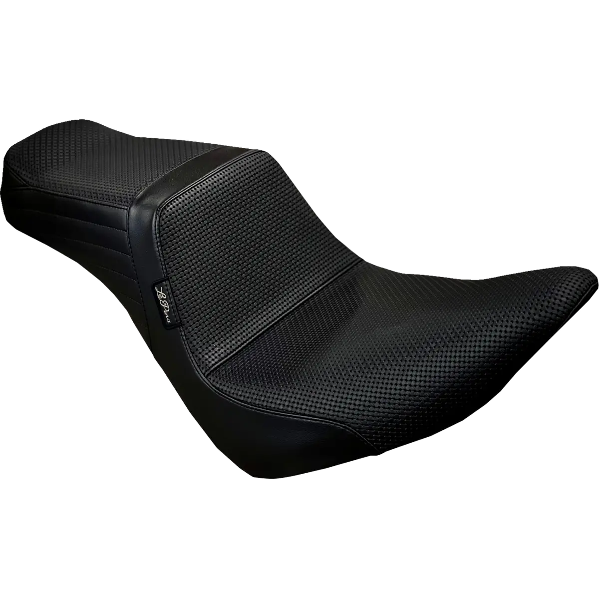 Le Pera Tailwhip Seat - Basketweave - Black - Fxlr/Flsb (Lyr-580Bw) Softail 18-23 1