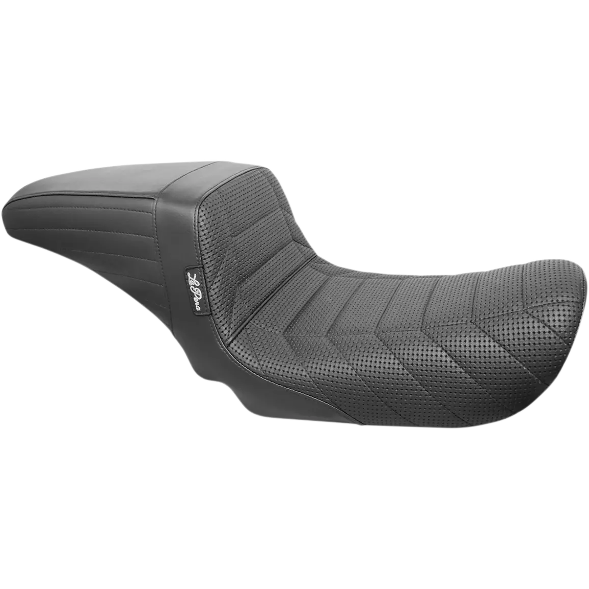 Le Pera Kickflip Seat - Flat Track Stitch - Black (Lk-591Trkpt) Dyna 06-17 1