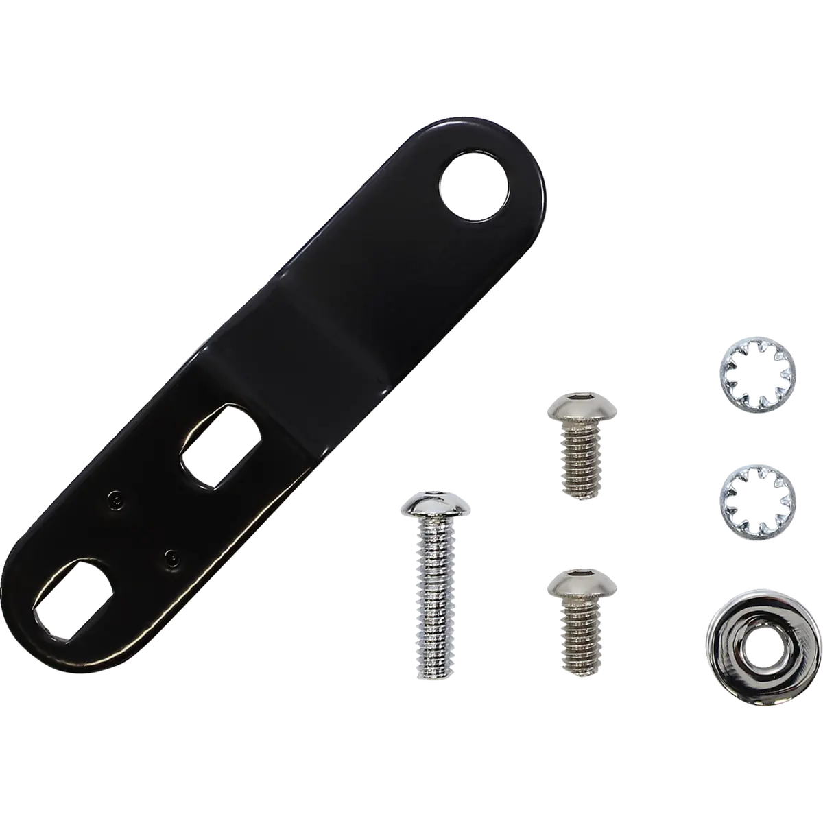 Le Pera Bare Bones Pillion Pad - Diamond - Black - Fl/Fx (Lyr-007Pdm) Softail 18-23 2