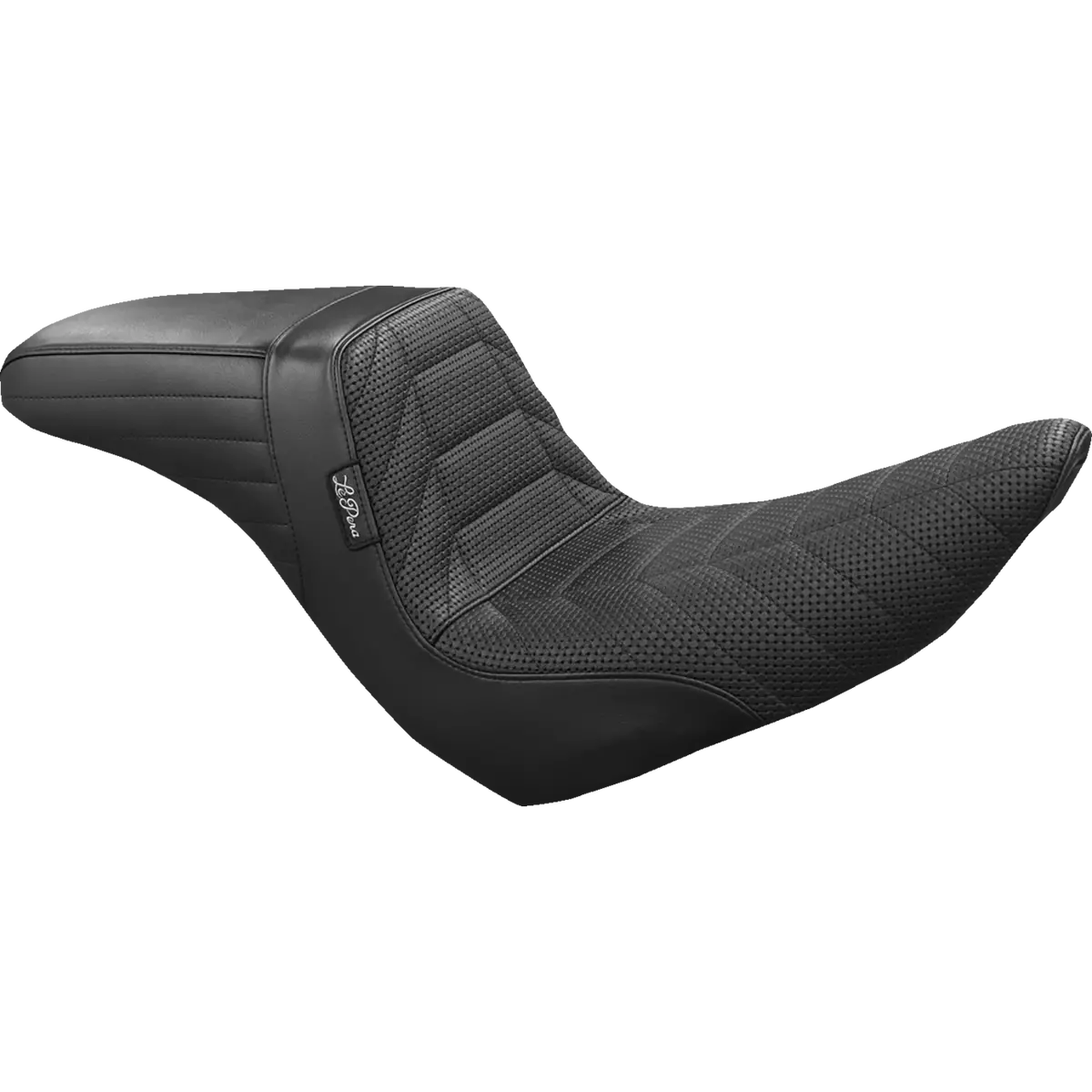 Le Pera Kickflip Seat - Track Pleat - Black (Lyr-590Trkpt) Softail 18-23 1