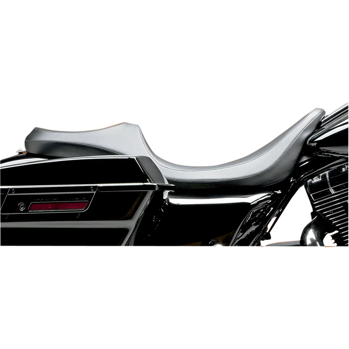 Le Pera Villain Daddy Long Leg Seat - Smooth - Black (Lk-817Dl) Touring 08-23 1