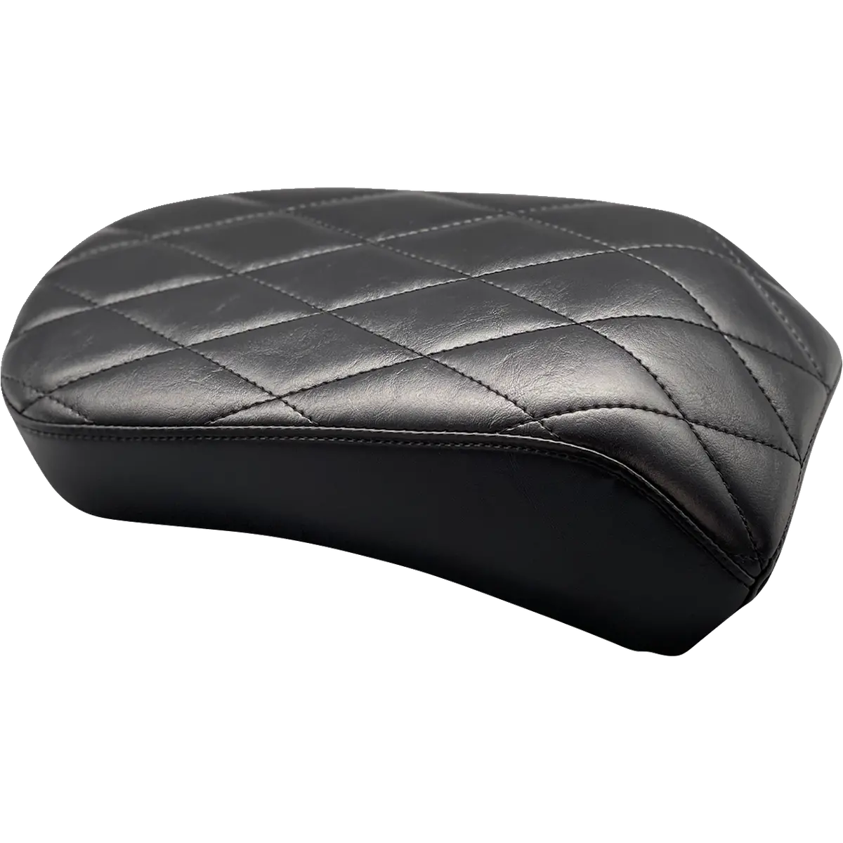 Le Pera Bare Bones Pillion Pad - Diamond - Black - Fl/Fx (Lyb-007Pdm) Softail 18-22 1