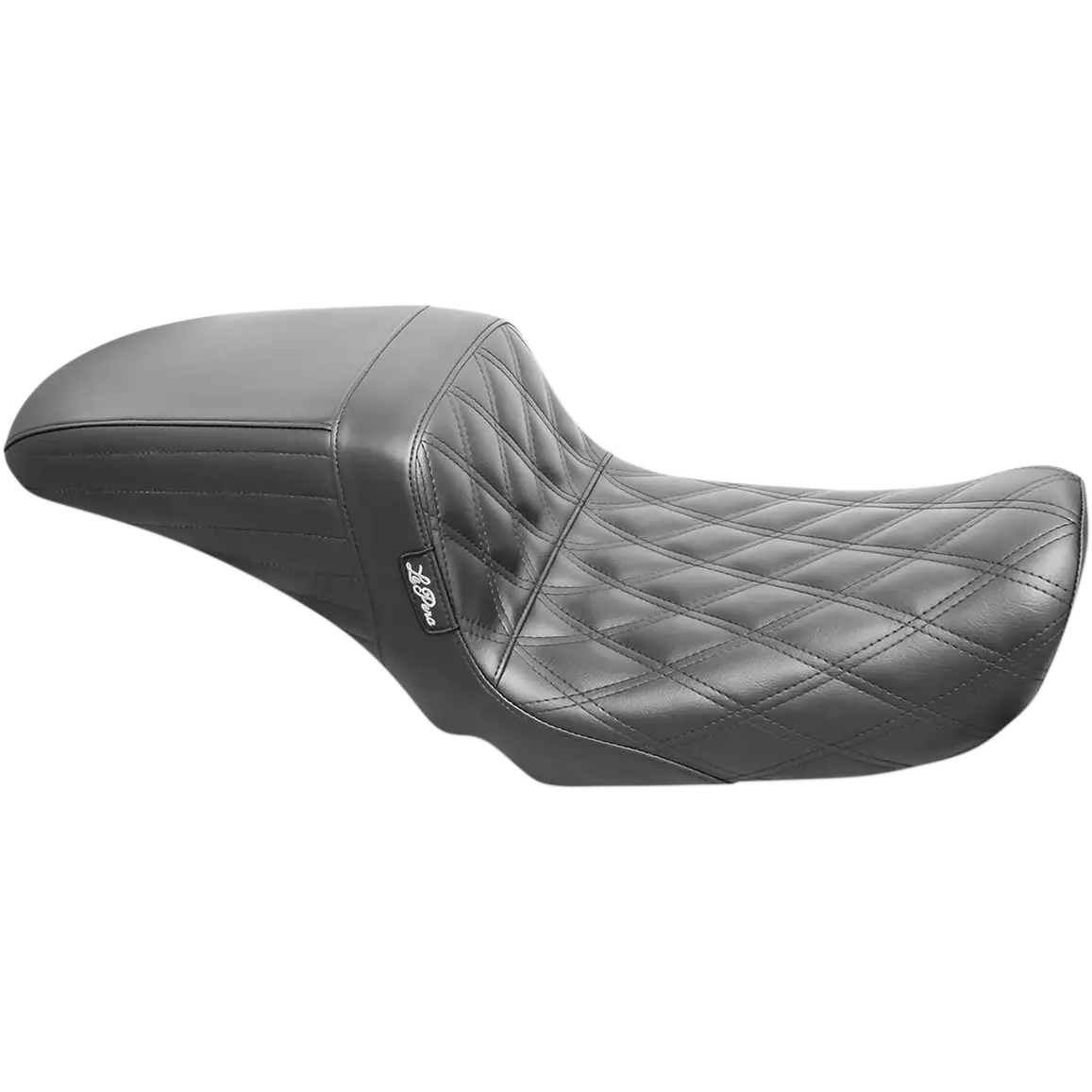 Le Pera Kickflip Seat - Double Diamond - Black (Lk-591Dd) Dyna 06-17 1