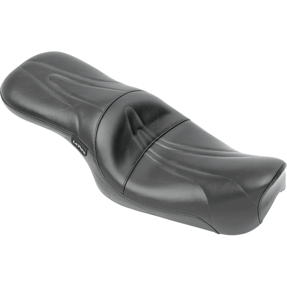 Le Pera Sorrento 2-Up Seat - Full-Length - Stitched - Black (Lt-906) Sportster 82-03 1
