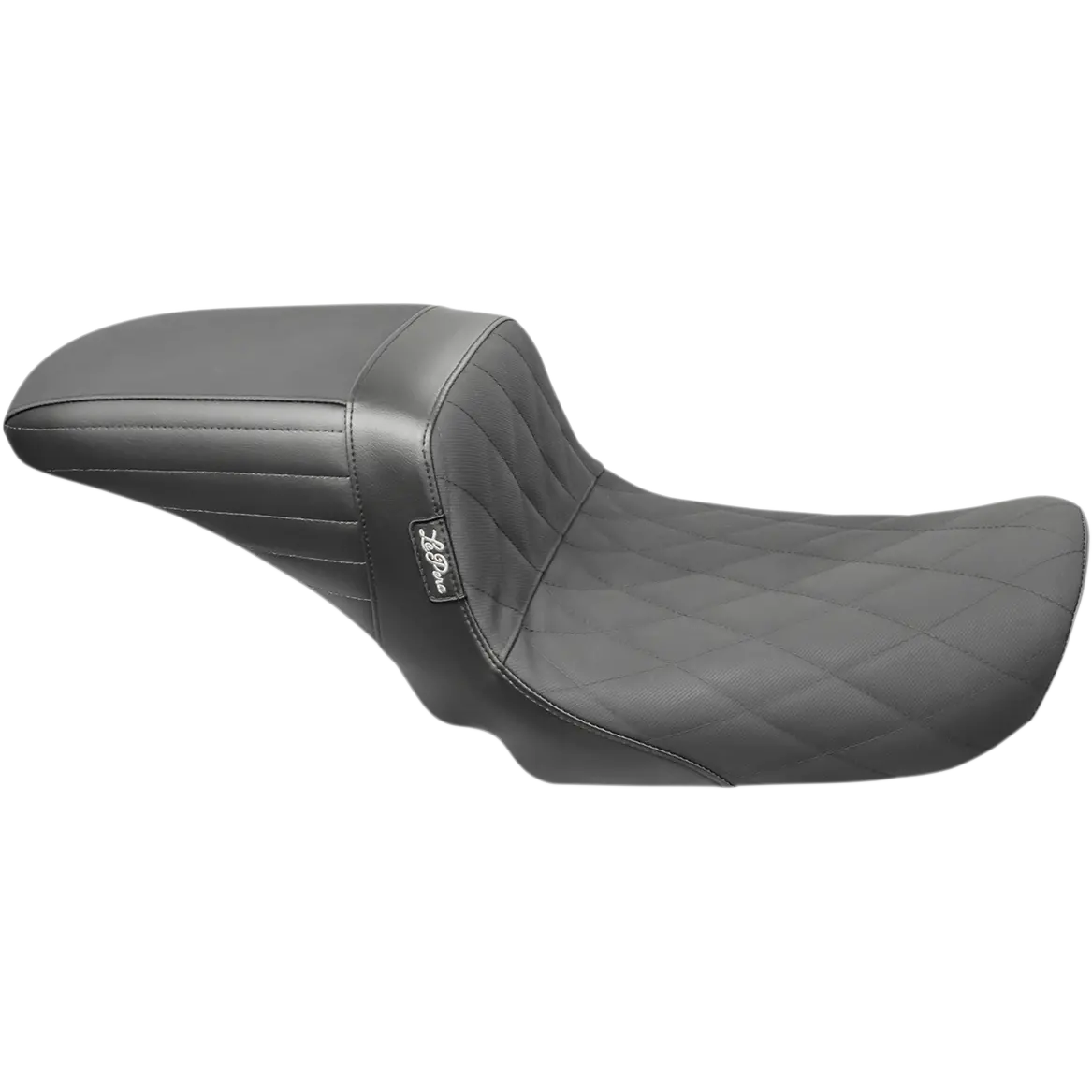 Le Pera Kickflip Daddy Long Legs Seat - Diamond W/ Gripp Tape - Black (Lk-591Dldmgp) Dyna 06-17 1