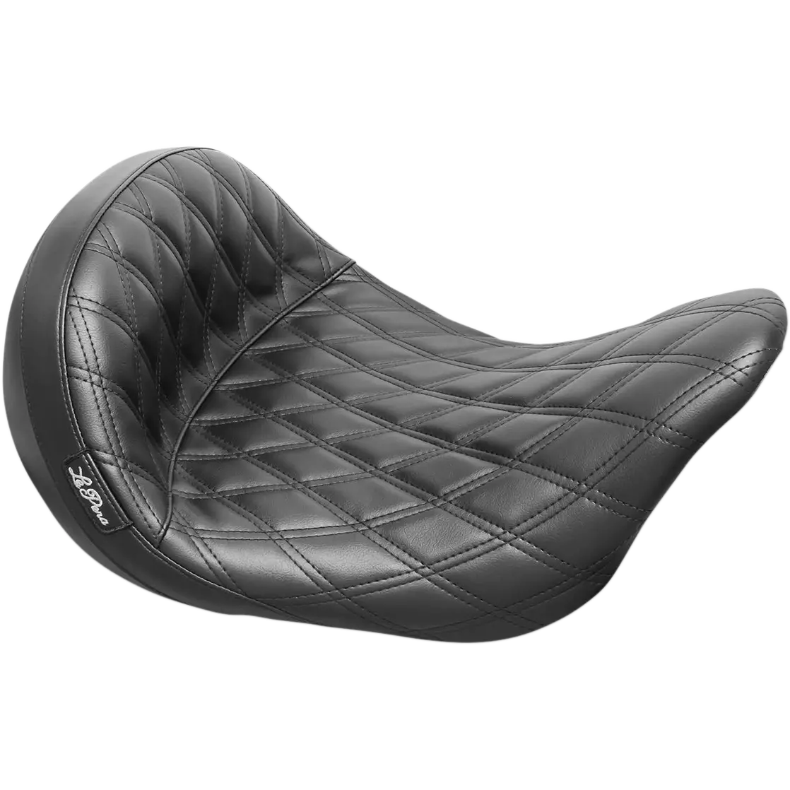 Le Pera Monterey Sport Solo Seat - Double Diamond - Black (Lk-697Spdd) Touring 08-22, Cvo 14 1