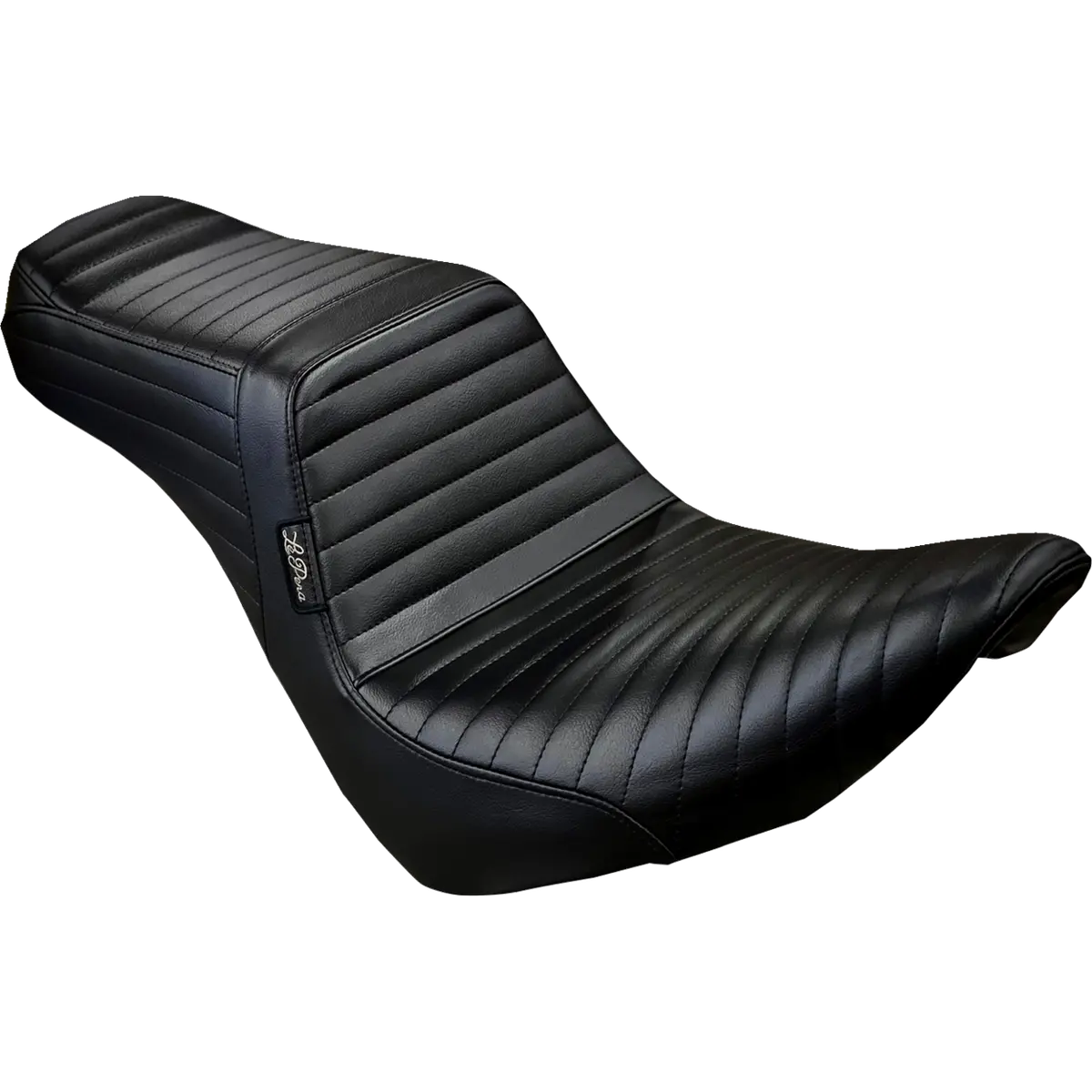 Le Pera Tailwhip Seat - Pleated - Black - Fxlr/Flsb (Lyr-580Pt) Softail 18-23 1