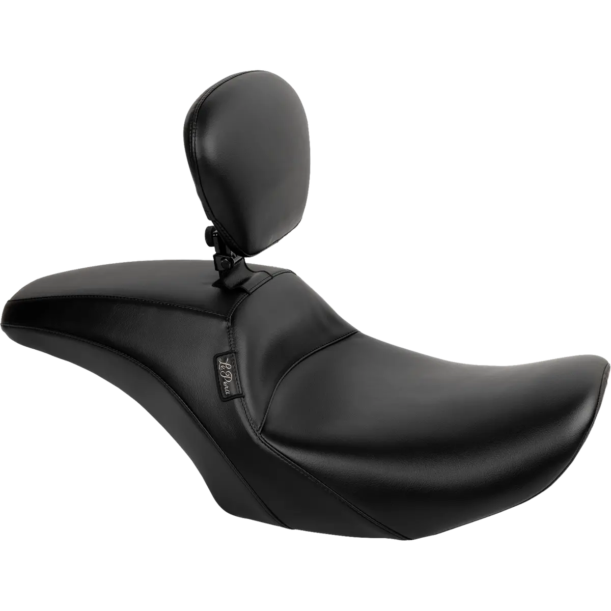 Le Pera Outcast Seat - With Backrest - Plain - Flh/Flt (Lv-987Br) Touring 23-25 1