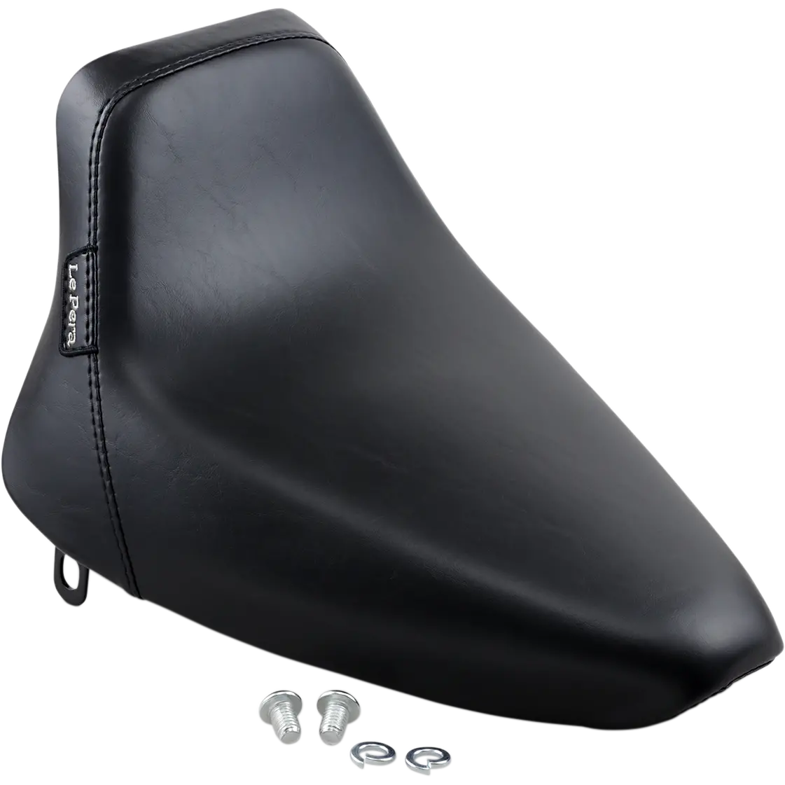 Le Pera Bare Bones Solo Seat - Smooth - Black - Fl/Fx (Ln-007) Softail 84-99 2