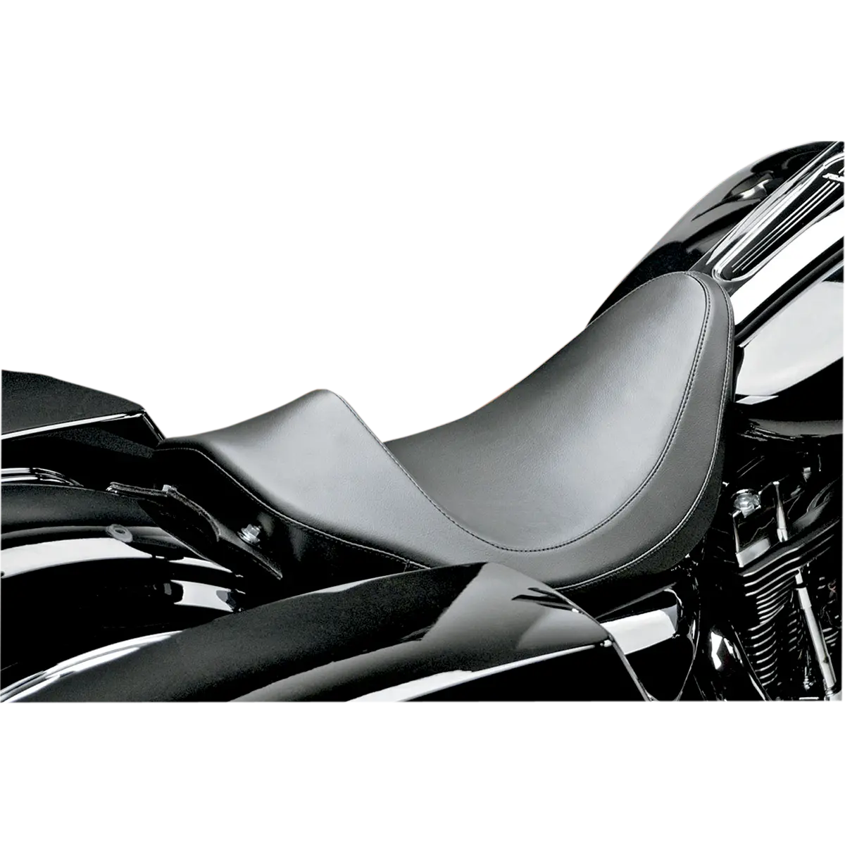 Le Pera Villain Solo Seat - Smooth - Black (Lk-807) Touring 08-23 1