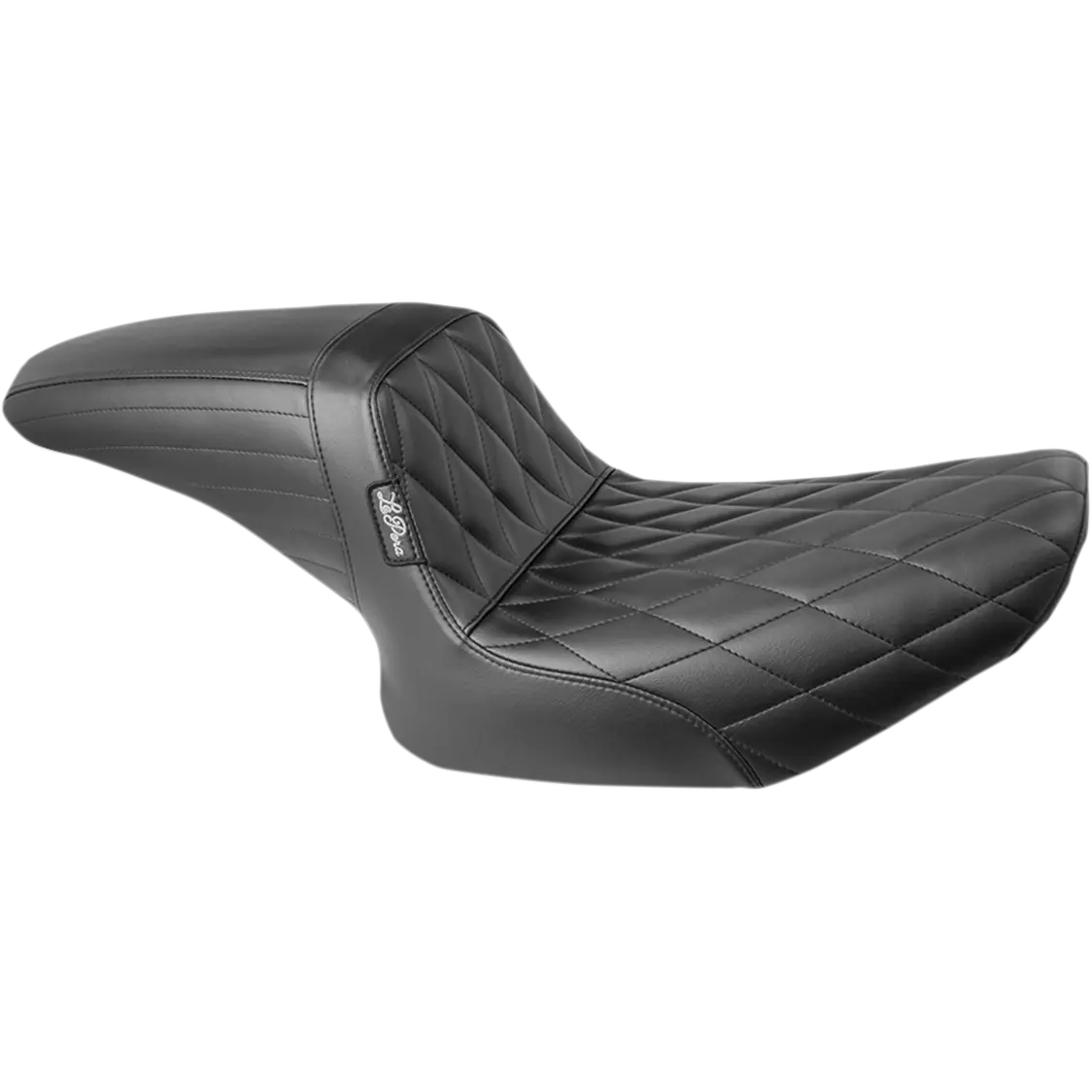 Le Pera Kickflip Seat - Diamond - Black (L-598Dm) Dyna 82-94 1