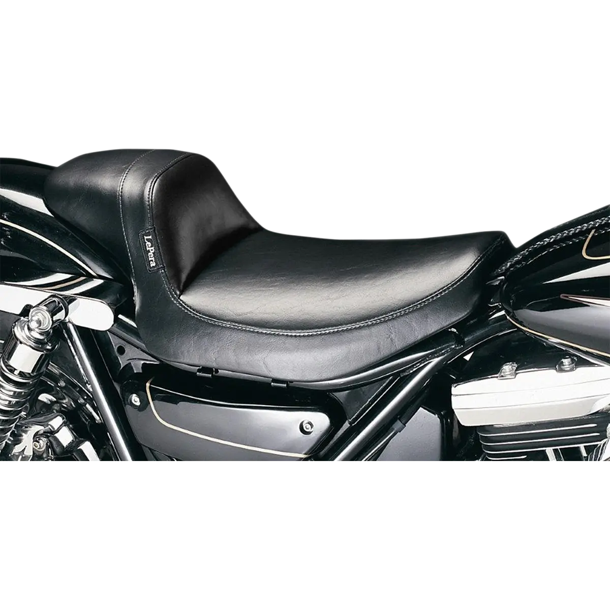 Le Pera Daytona Sport Solo Seat - Black (L-828) Softail, Fxrs, Fxrt, Dyna, Touring, Fxrdg 1