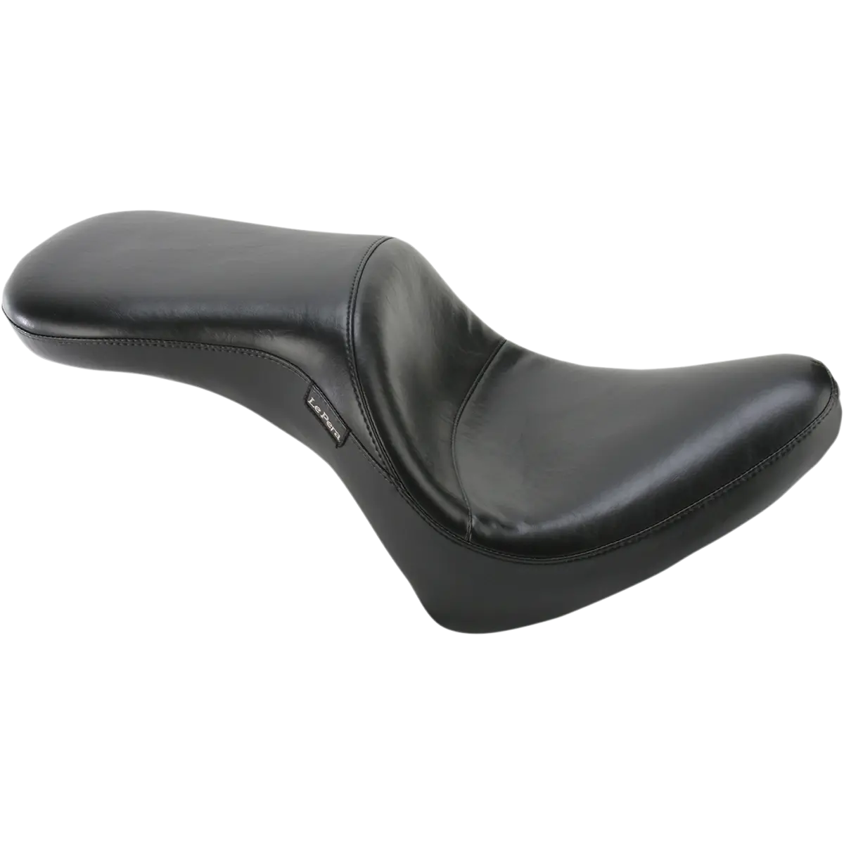 Le Pera Maverick Seat - Without Backrest - Smooth - Black (Ln-910S) Softail 84-99 1