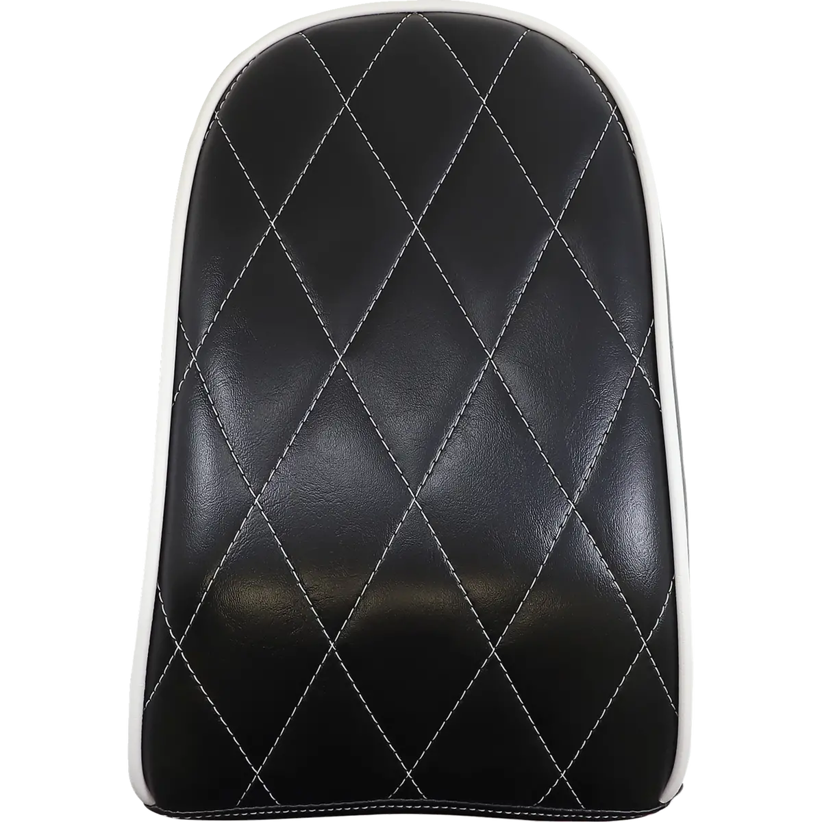 Le Pera Bare Bones Pillion Pad - Diamond - Black W/ White Stitch - Fl/Fx (Lyb-007Pdmwtp) Softail 18-22 1