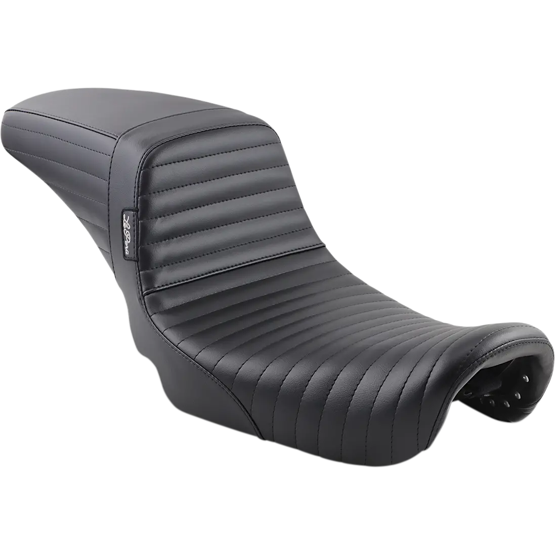 Le Pera Kickflip Daddy Long Legs Seat - Pleated - Black-17 (Lk-591Dlpt) Dyna 06-17 1