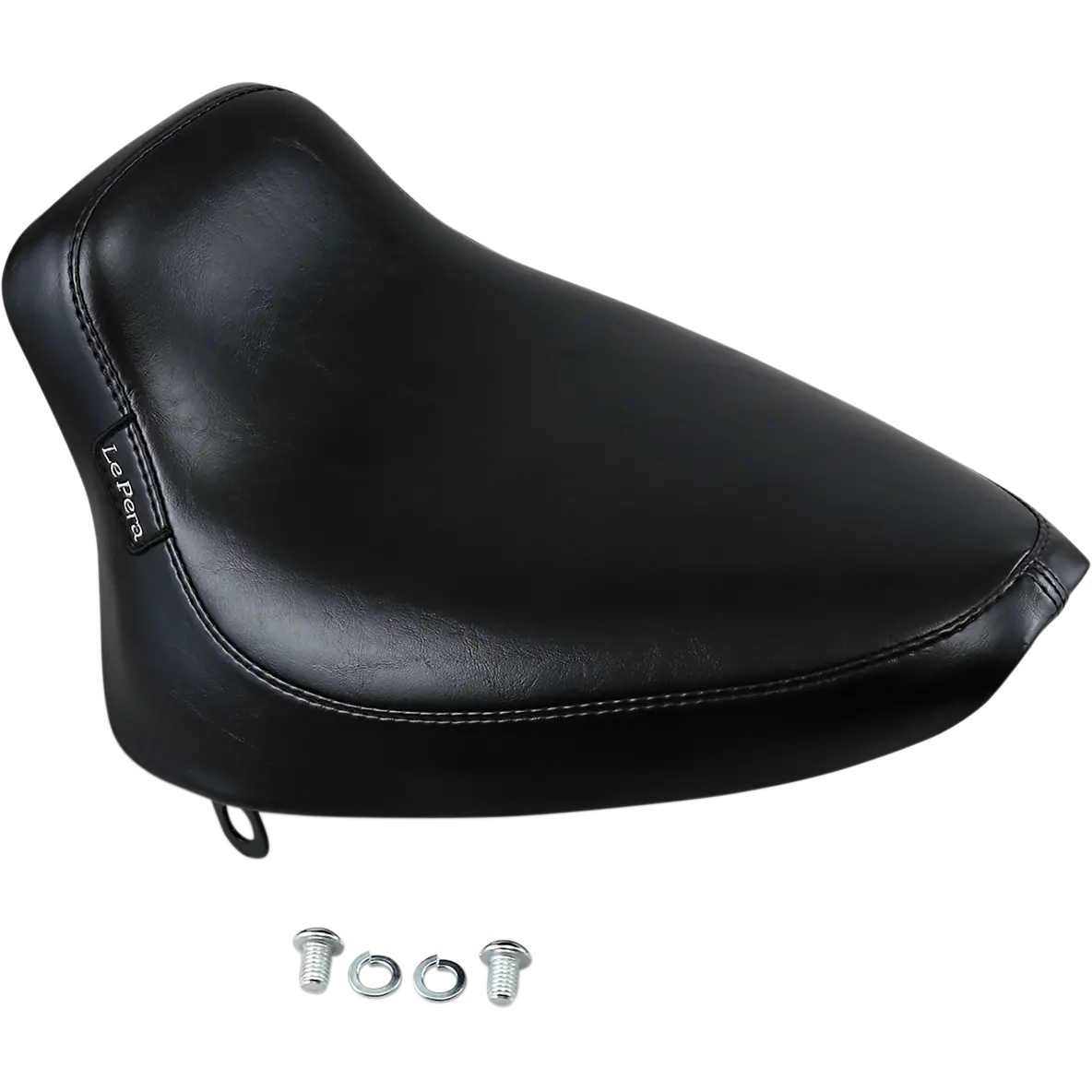 Le Pera Silhouette Solo Seat - Smooth - Black (Lgn-850) Softail 84-99 2