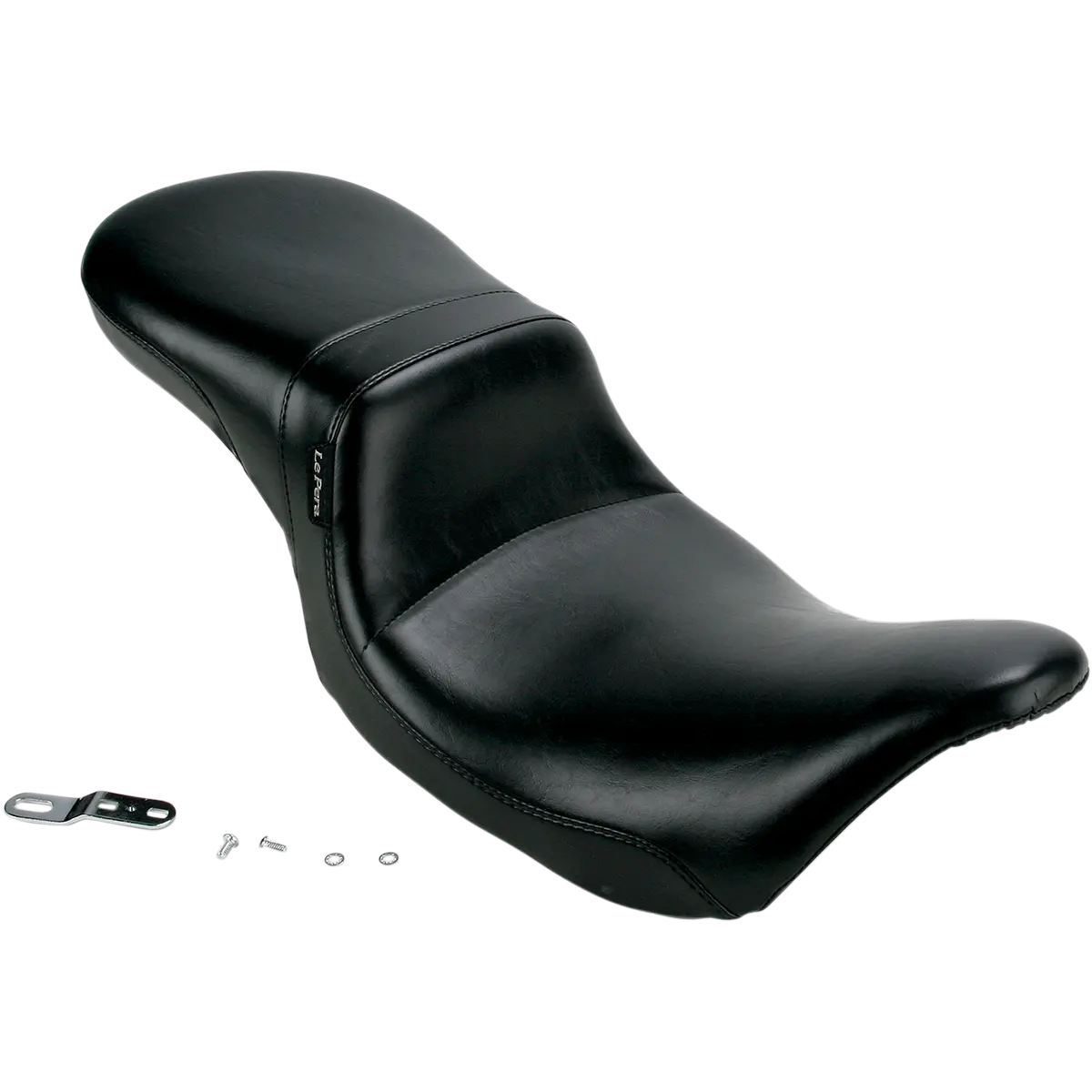Le Pera Daytona 2-Up Seat - Without Backrest - Smooth - Black (Lk-567) Touring 08-23 2
