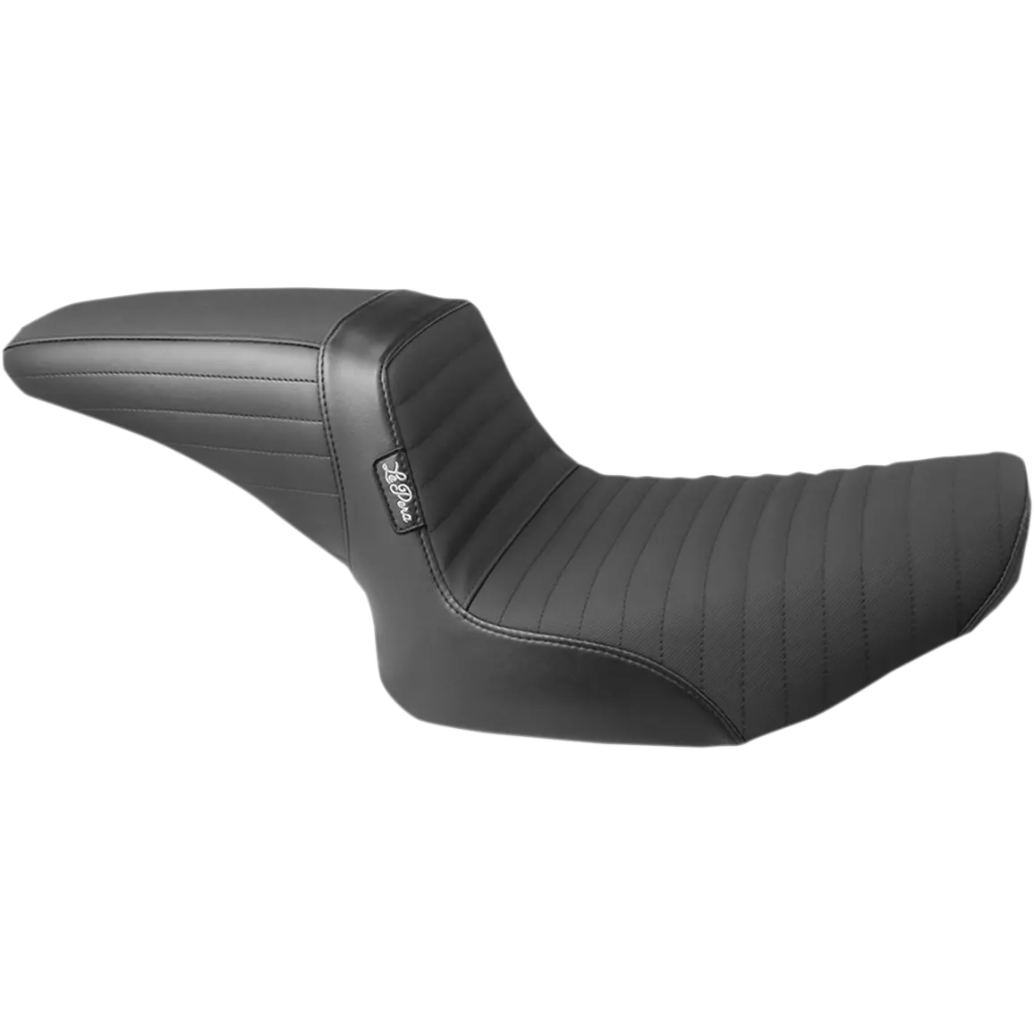 Le Pera Kickflip Seat - Pleated W/ Gripp Tape - Black (L-598Ptgp) Dyna 82-94 1