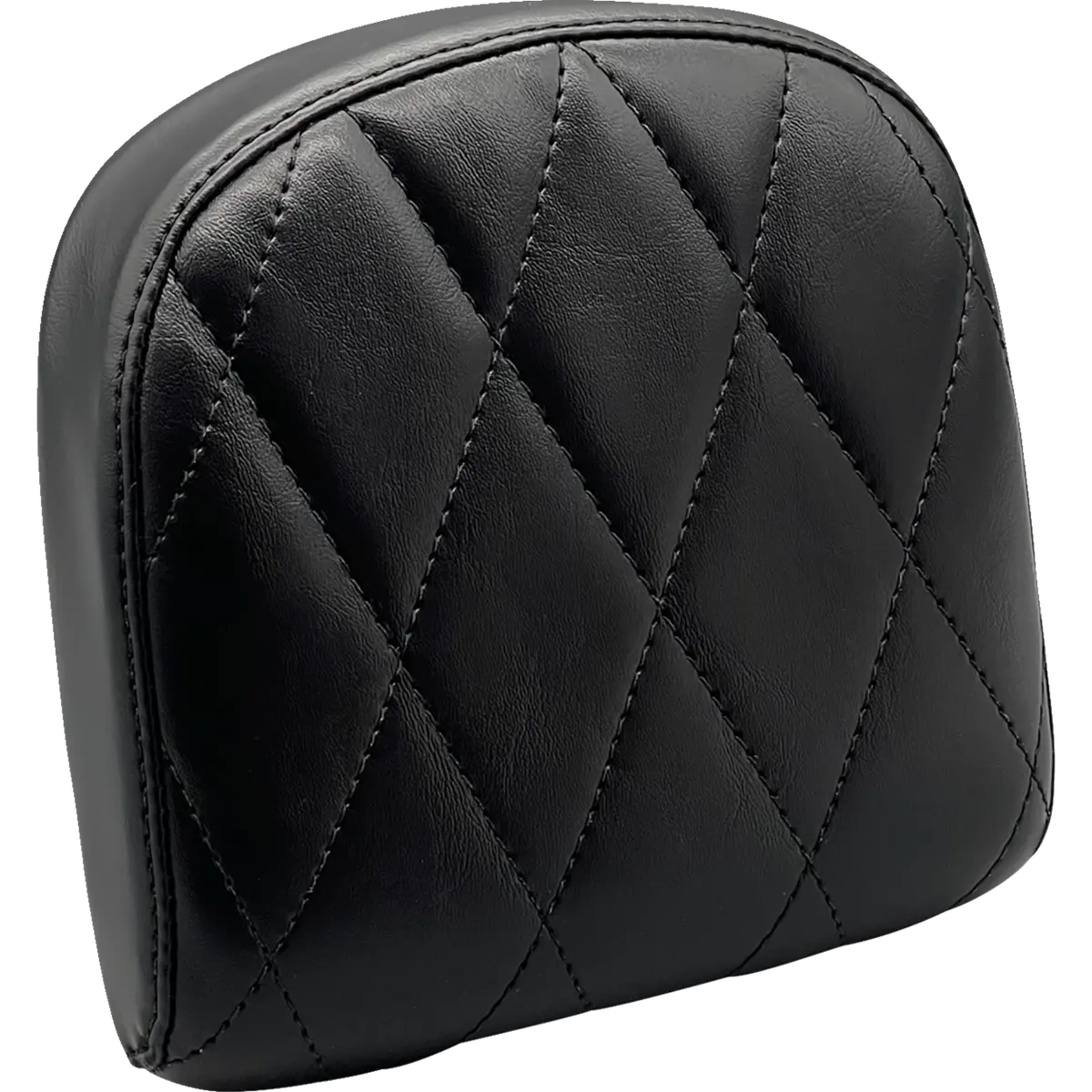 Le Pera Sissy Bar Pad - Small - Diamond - Shiny Black (L-Sbp03dm-Sh) Touring, Cvo, Softail 1