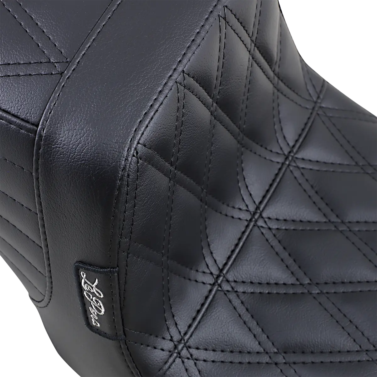 Le Pera Tailwhip Seat - Double Diamond - Black (Ln-581Dd) Dyna 99-03 2